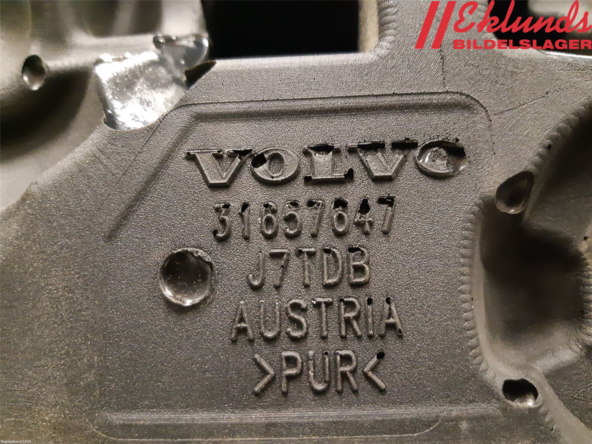 Volvo XC60 18- Motorkåpa