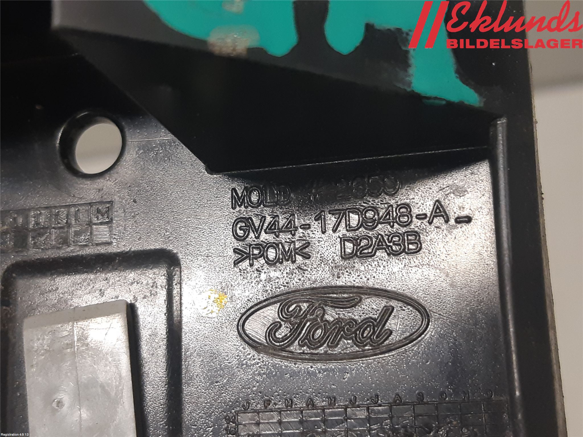 Ford KUGA 17-19 Stötfångarfäste Bak Hö