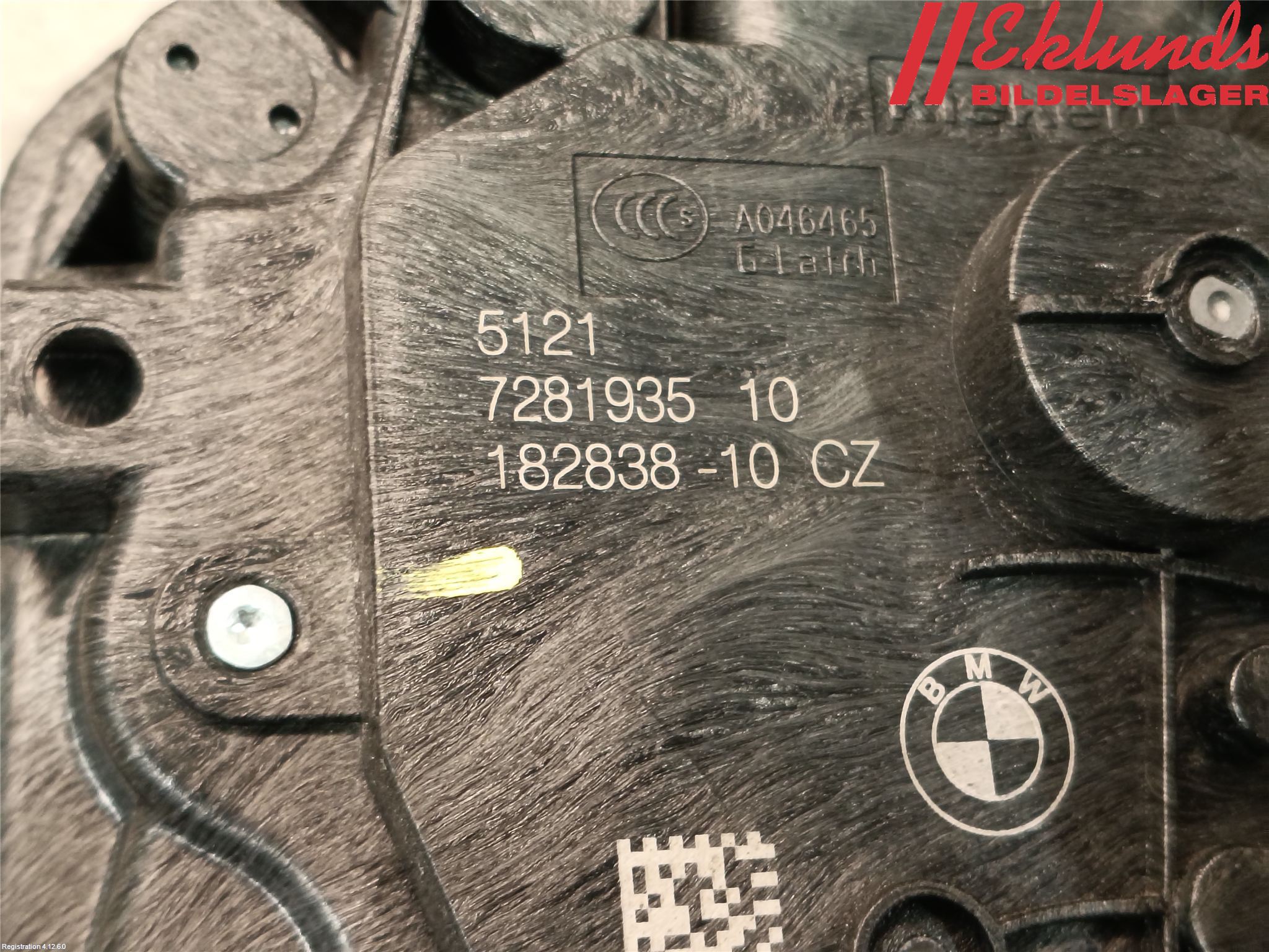 BMW i3 I01 13-22 Låskista-Dörrlås