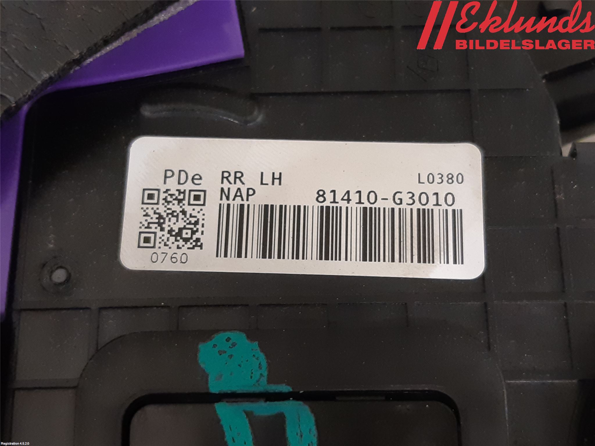 Hyundai i30 PD 17- Låskista-Dörrlås