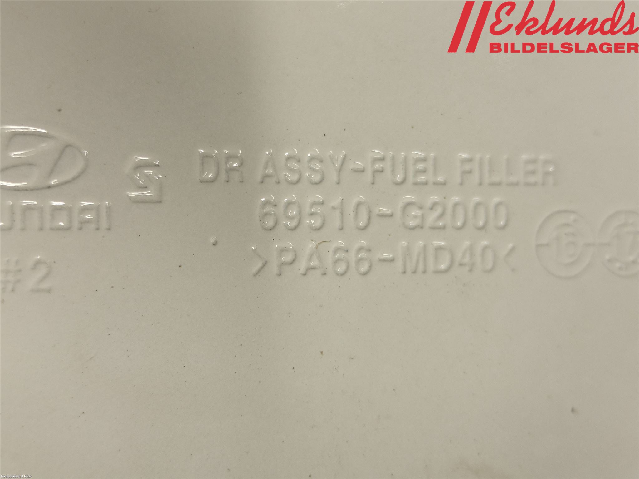 Hyundai IONIQ AE 17-22 Tanklucka