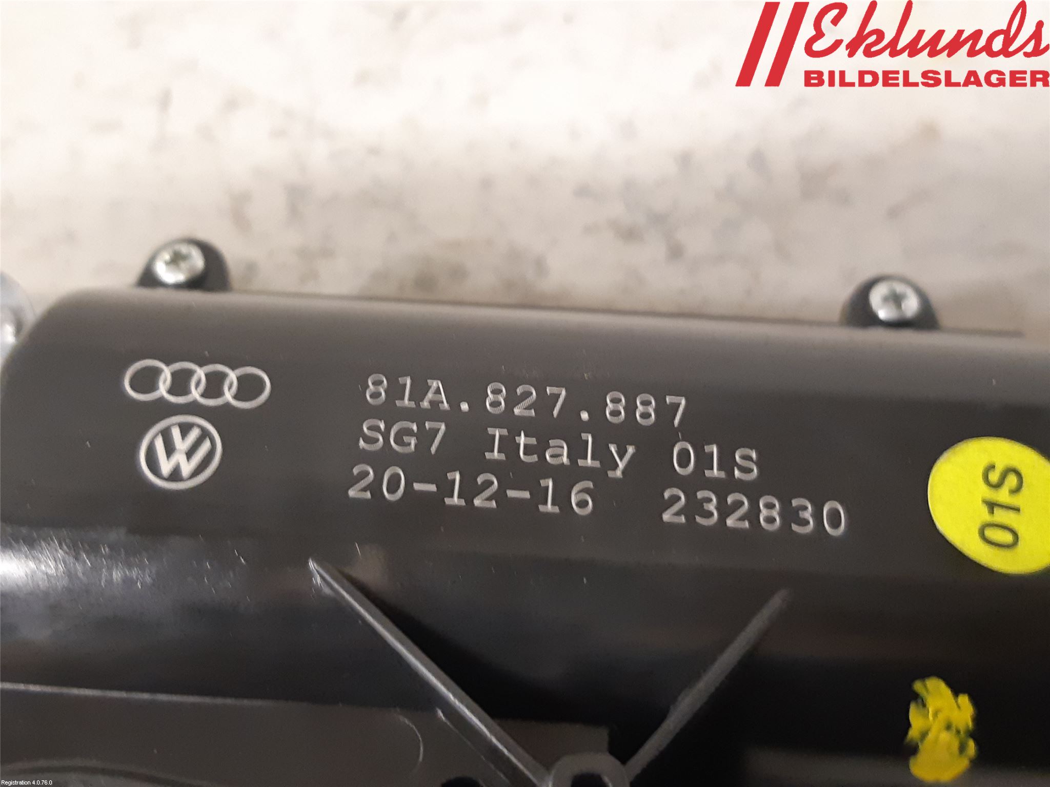 Audi Q2/SQ2 17- Centrallåsmot Baklucka