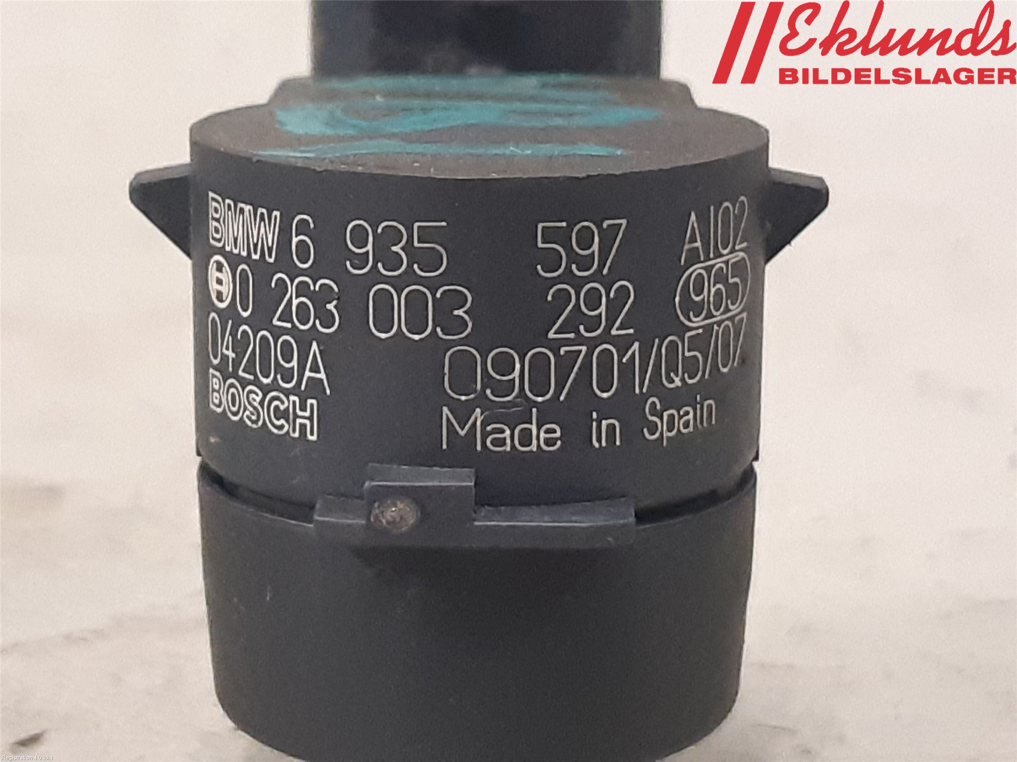 BMW X1 E84 10-15 Parkeringshjälp Backsensor