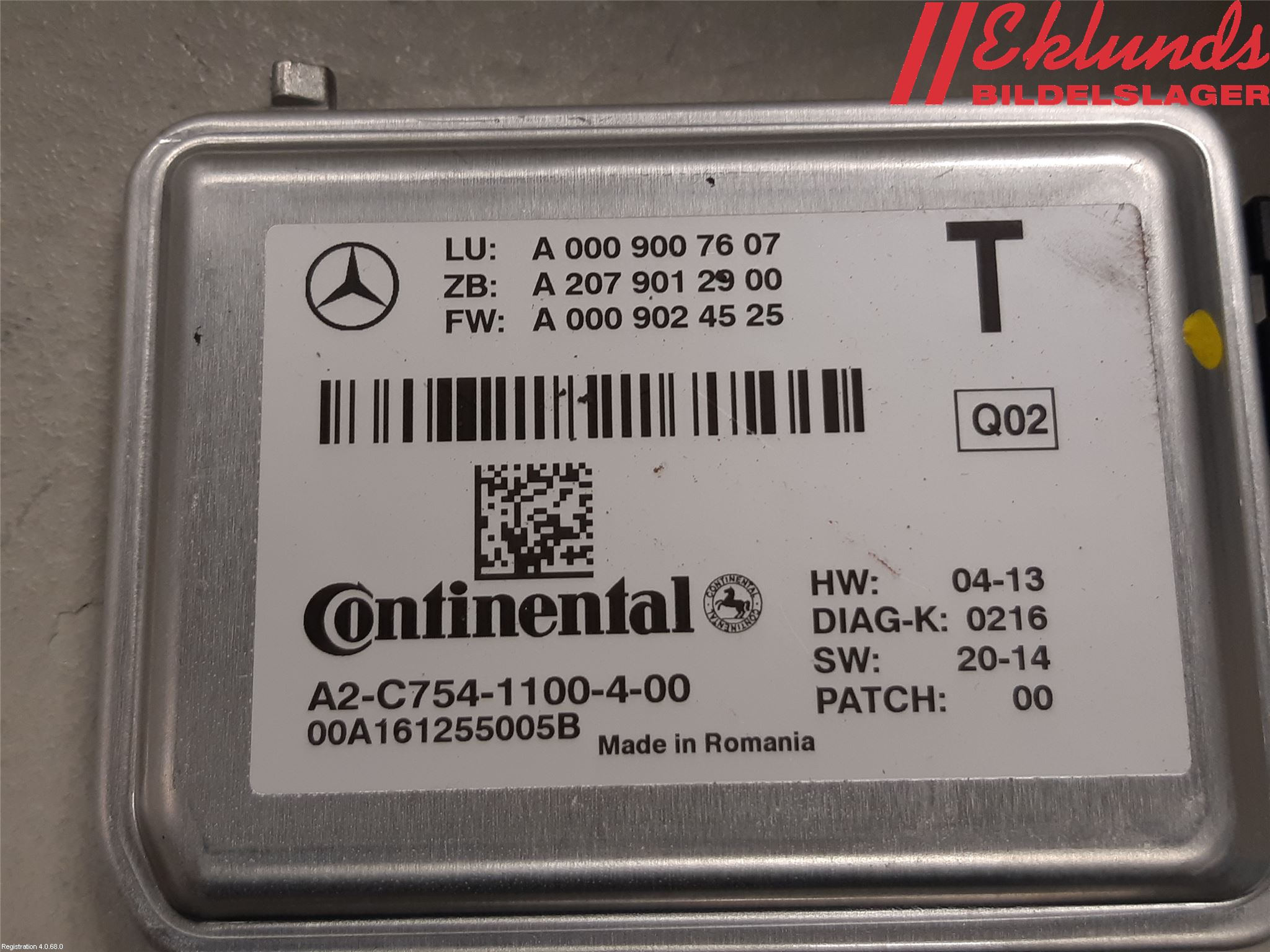 Mercedes-Benz MB GLA-KLASS (X156) 13-20 Parkeringshjälp Kamera