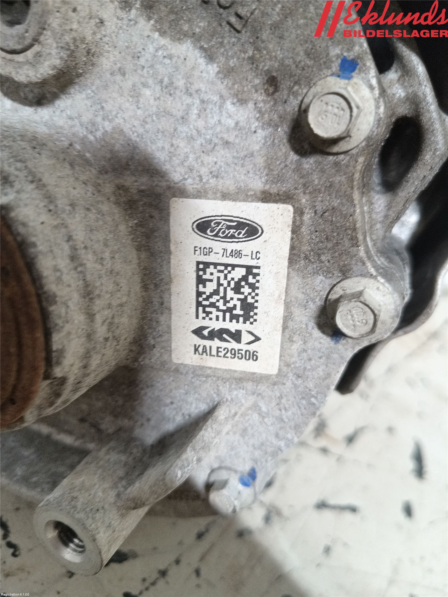 Ford MONDEO 15-22 Framvagn Diffrential