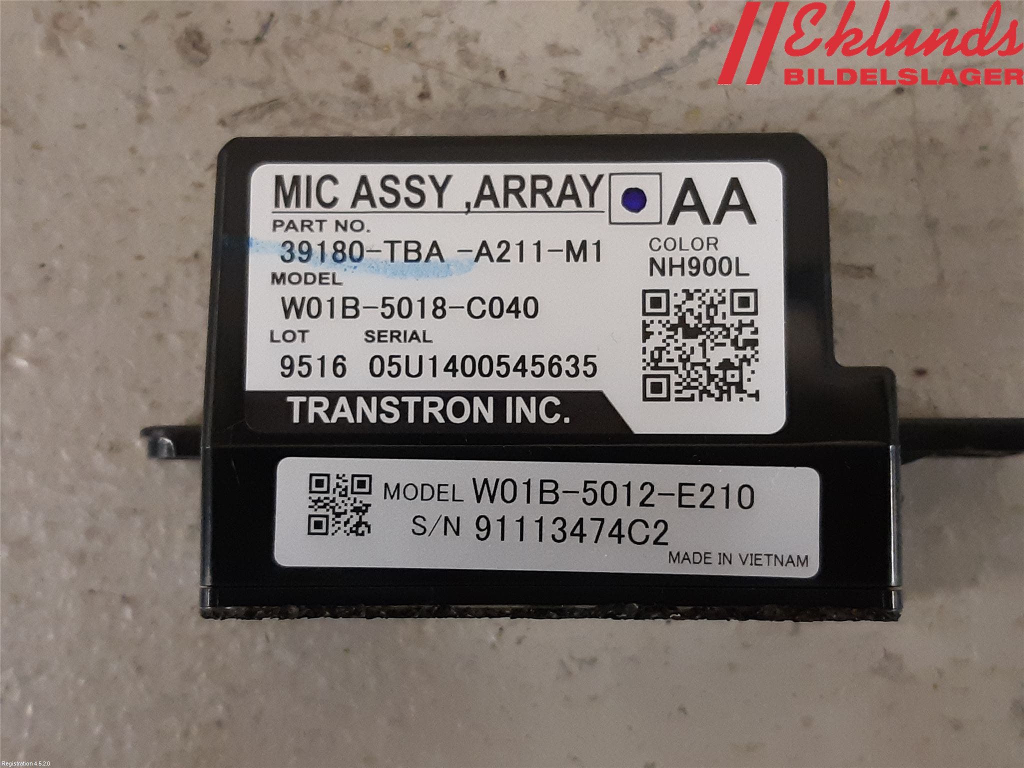 Honda CIVIC 17-22 Mikrofon