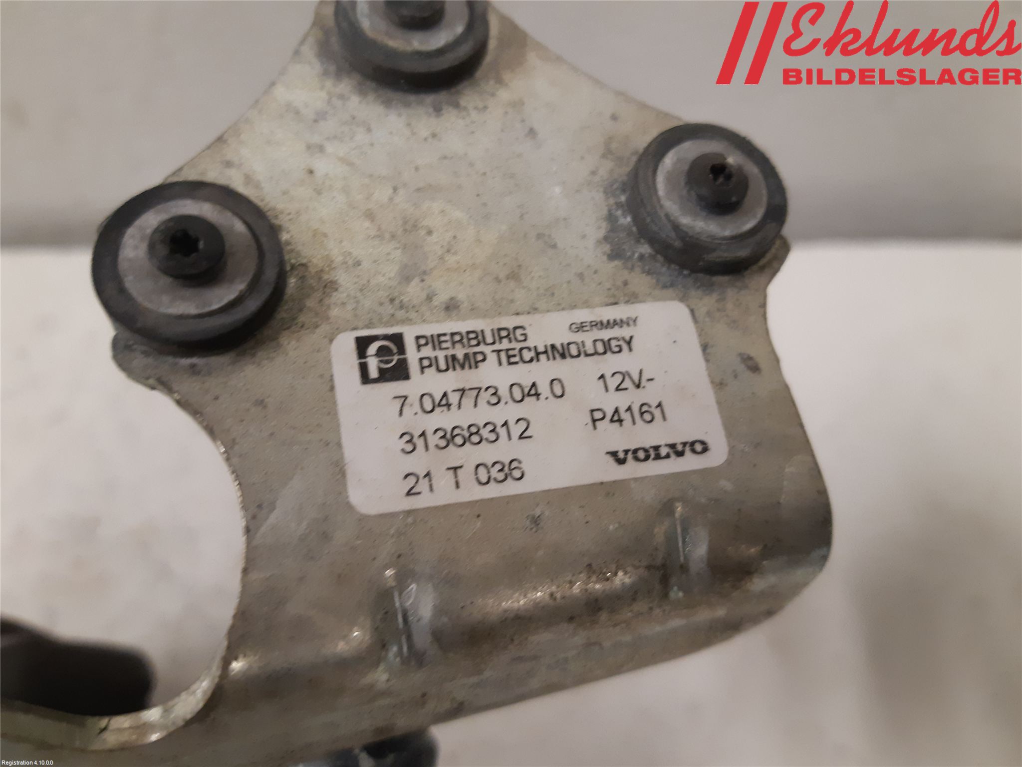 Volvo XC60 18- Värme Cirkulationspump