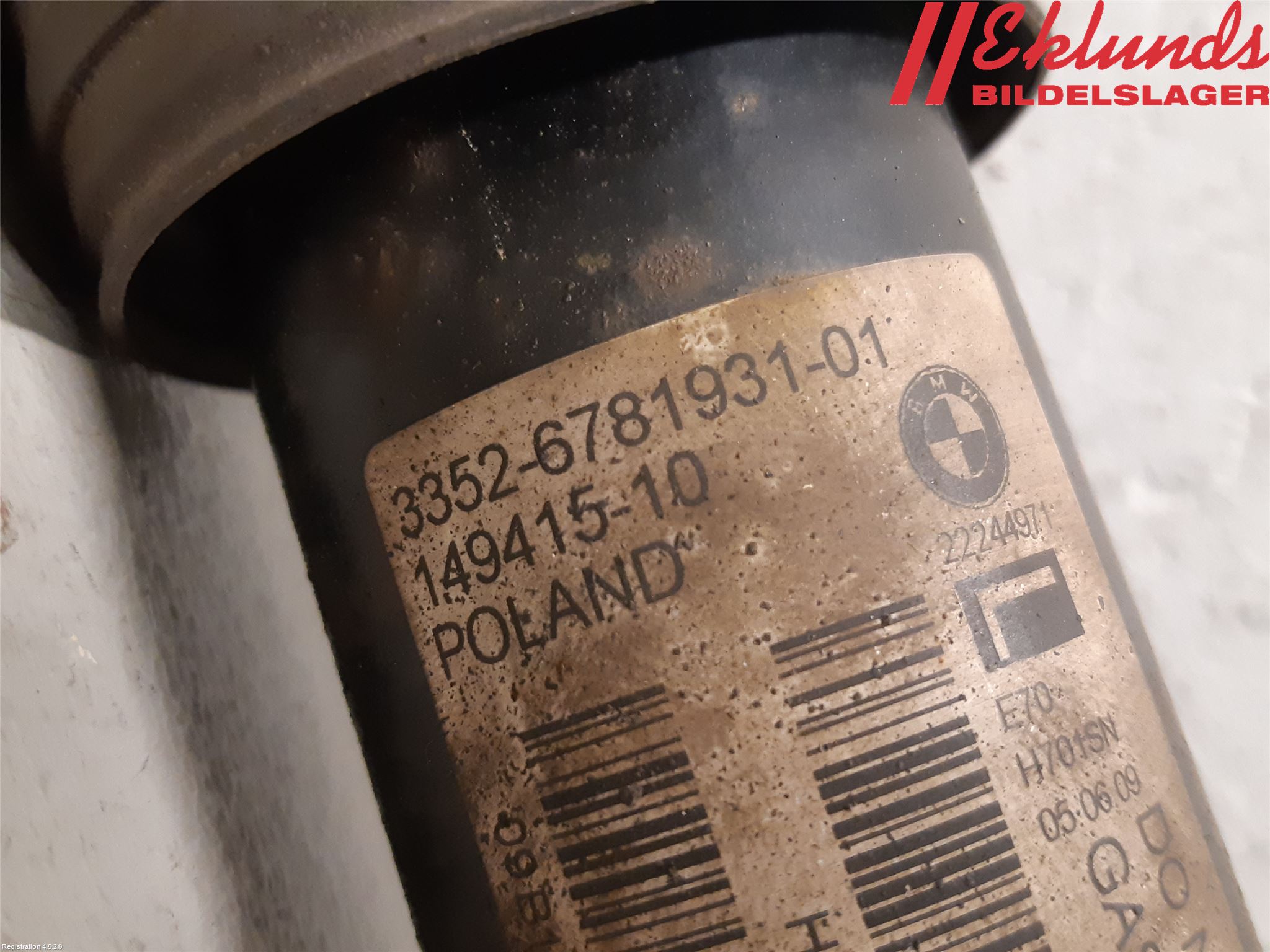 BMW X5 E70 07-13 Stötdämpare Bak