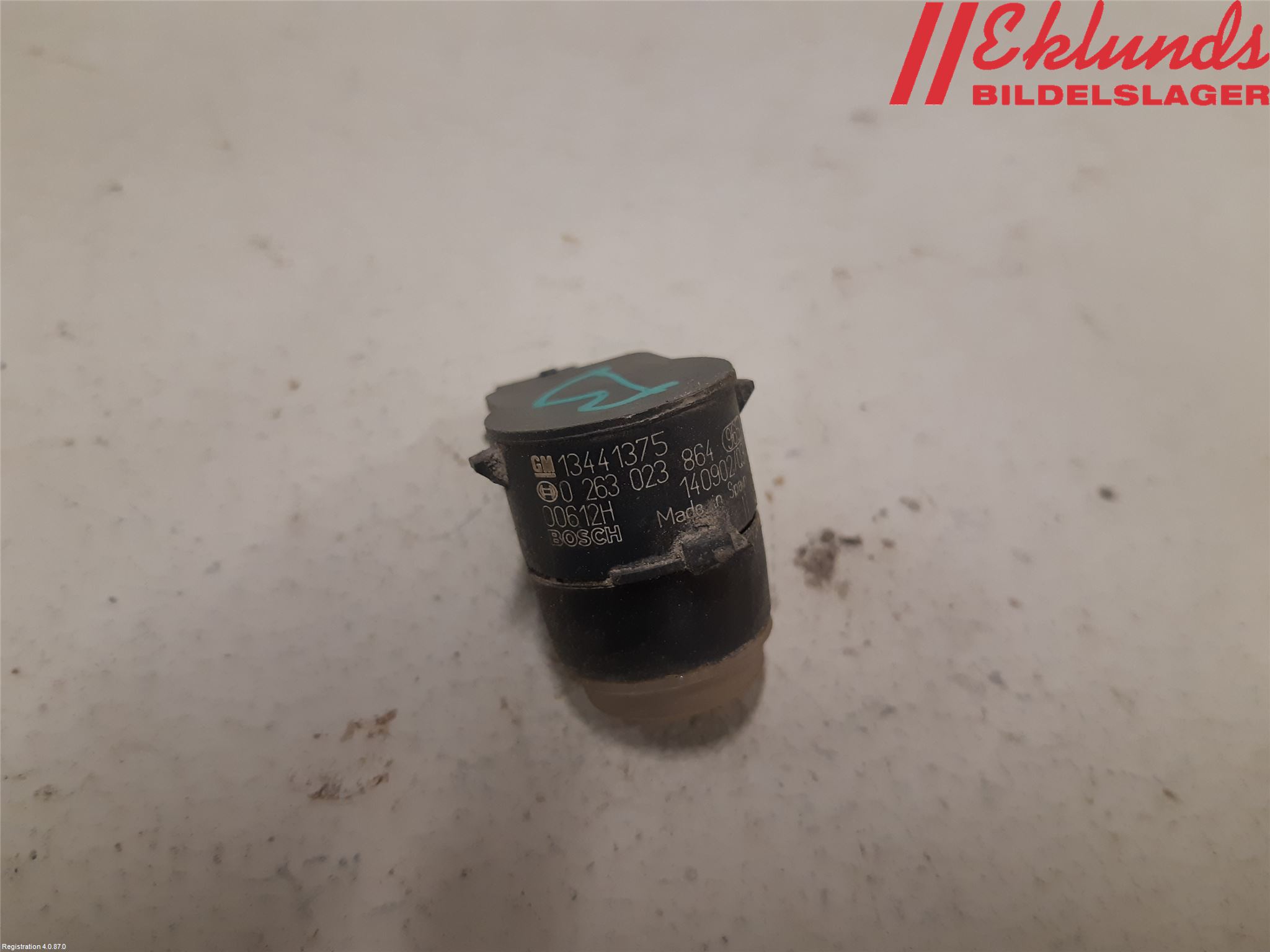 Opel ASTRA J 10-15 Parkeringshjälp Backsensor