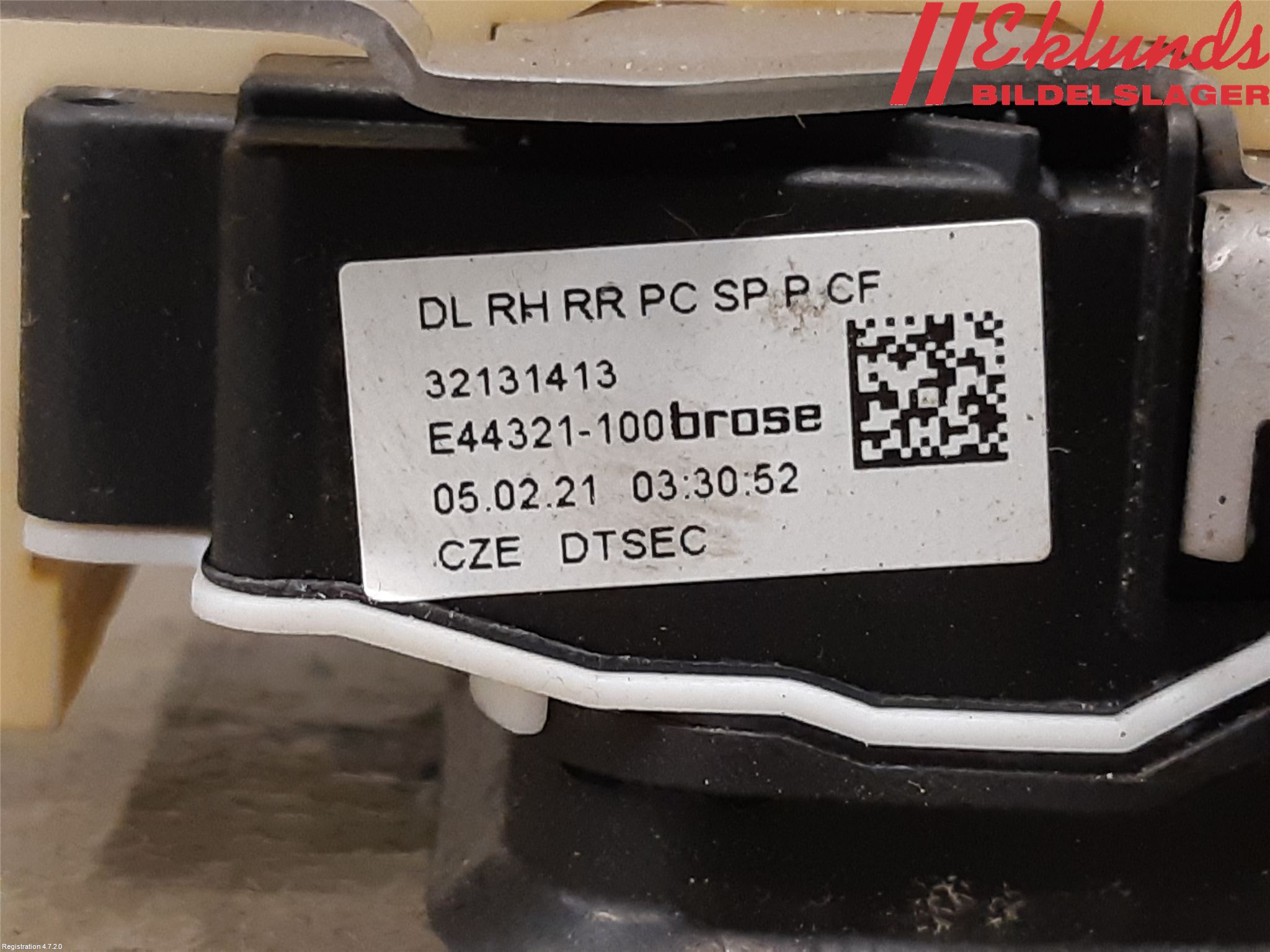 Volvo V90 17->> Låskista-Dörrlås