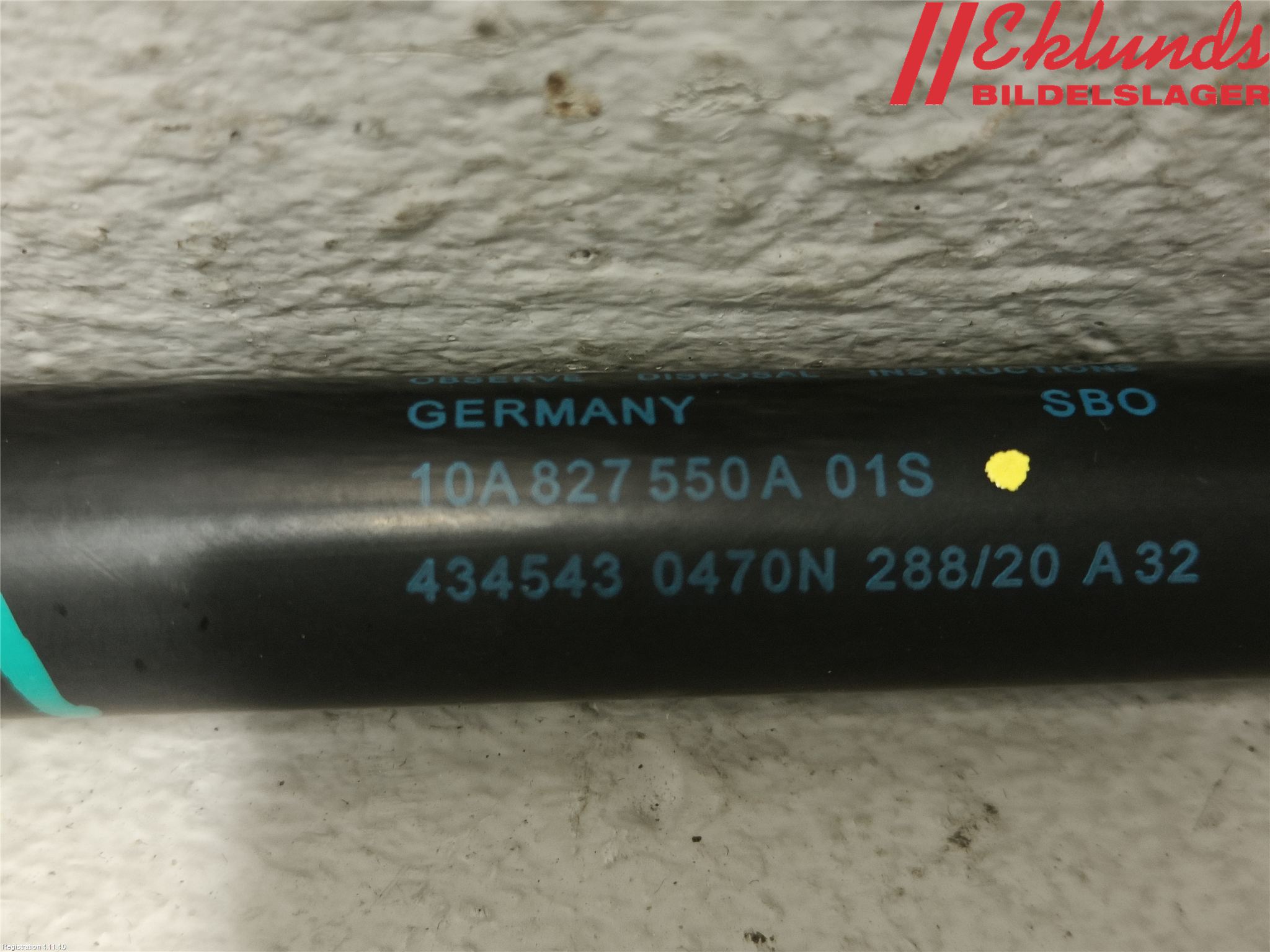 Volkswagen VW ID.3 21- Gasfjäder Baklucka