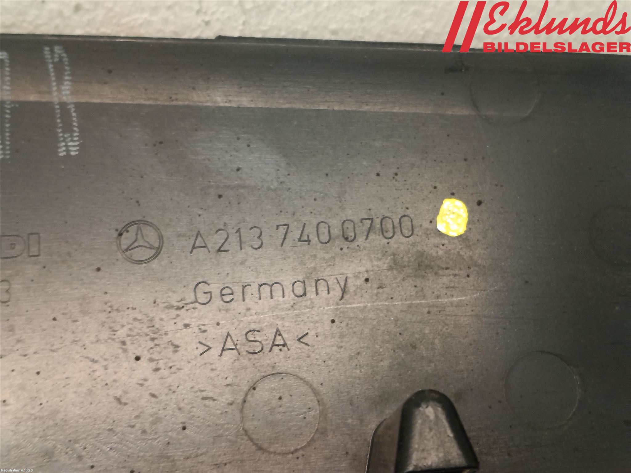 Mercedes-Benz MB E-KLASS (W213) 16-23 Bakluckehandtag