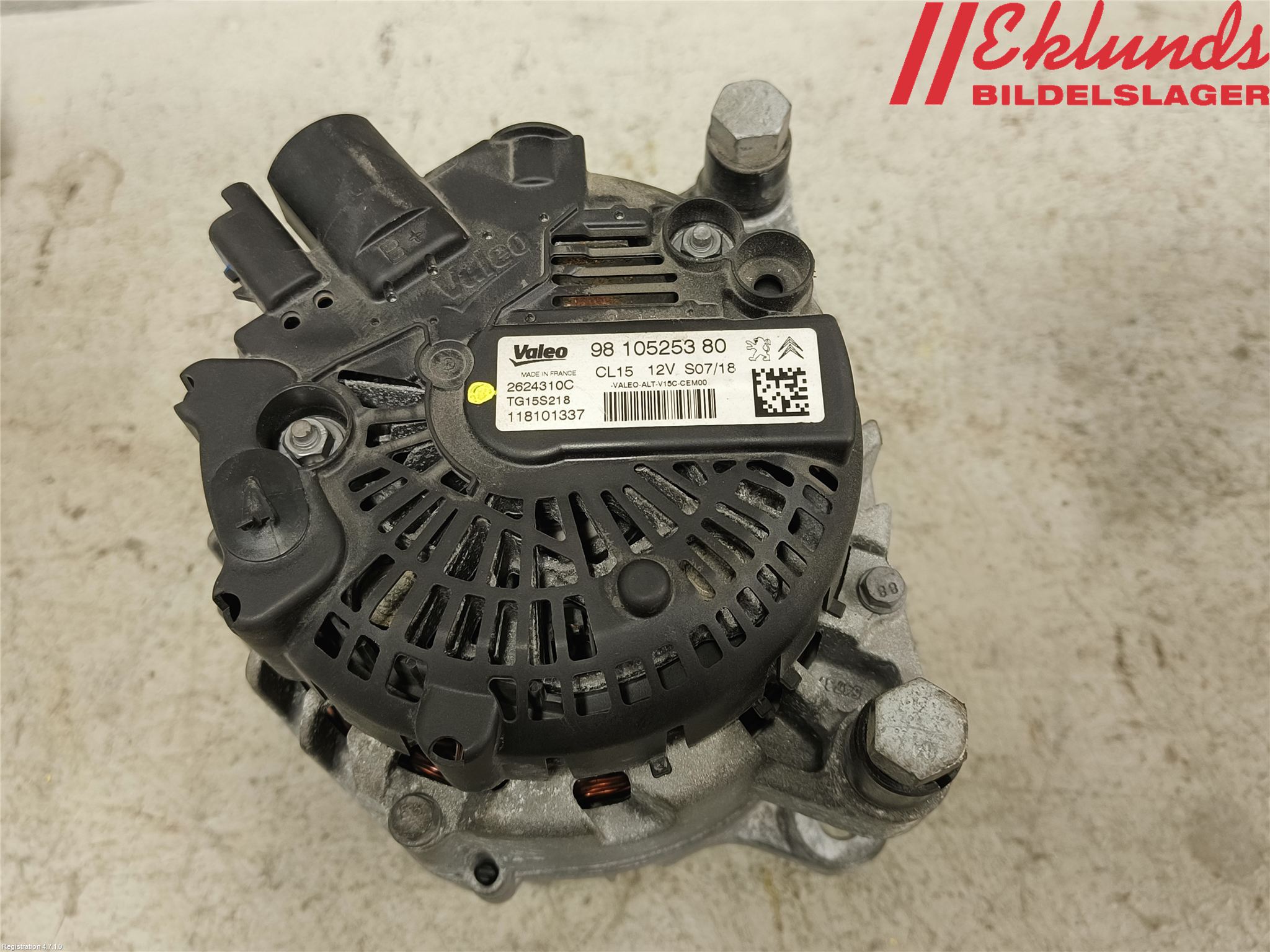 Citroen BERLINGO 08-18 Generator