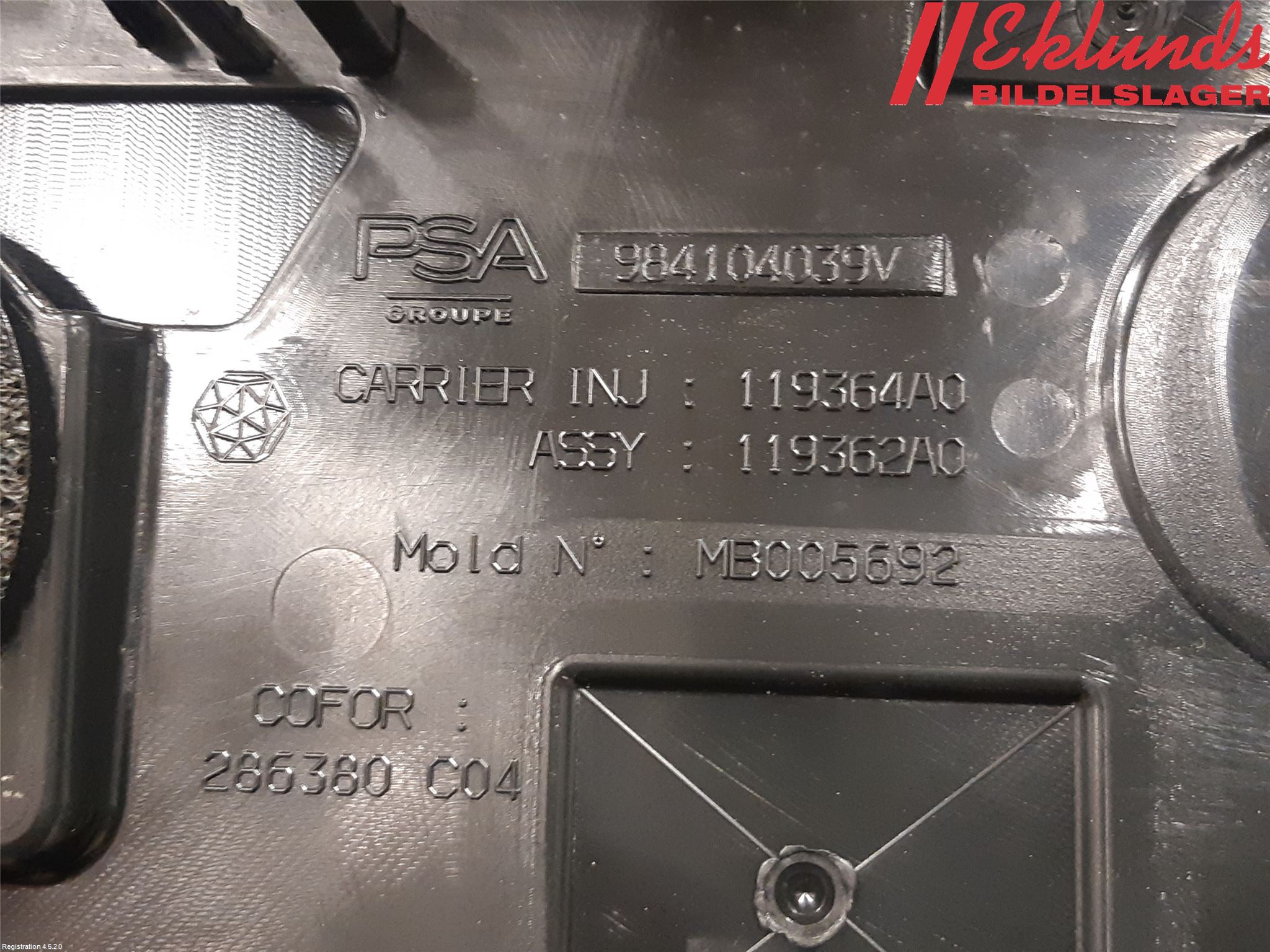 Opel MOKKA 21- Spoiler Baklucka