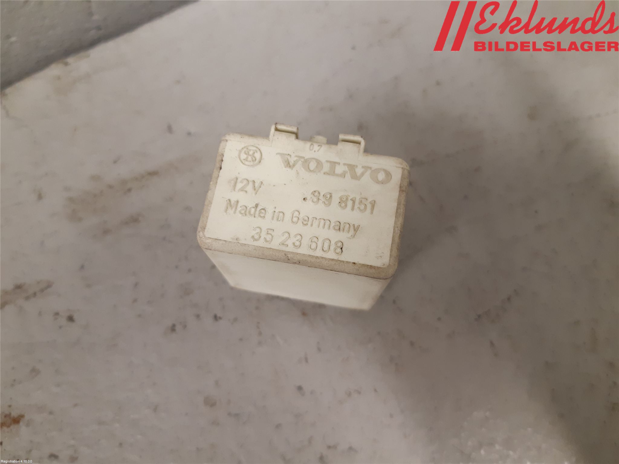 Volvo 940 91-98 Relä Bränslepump