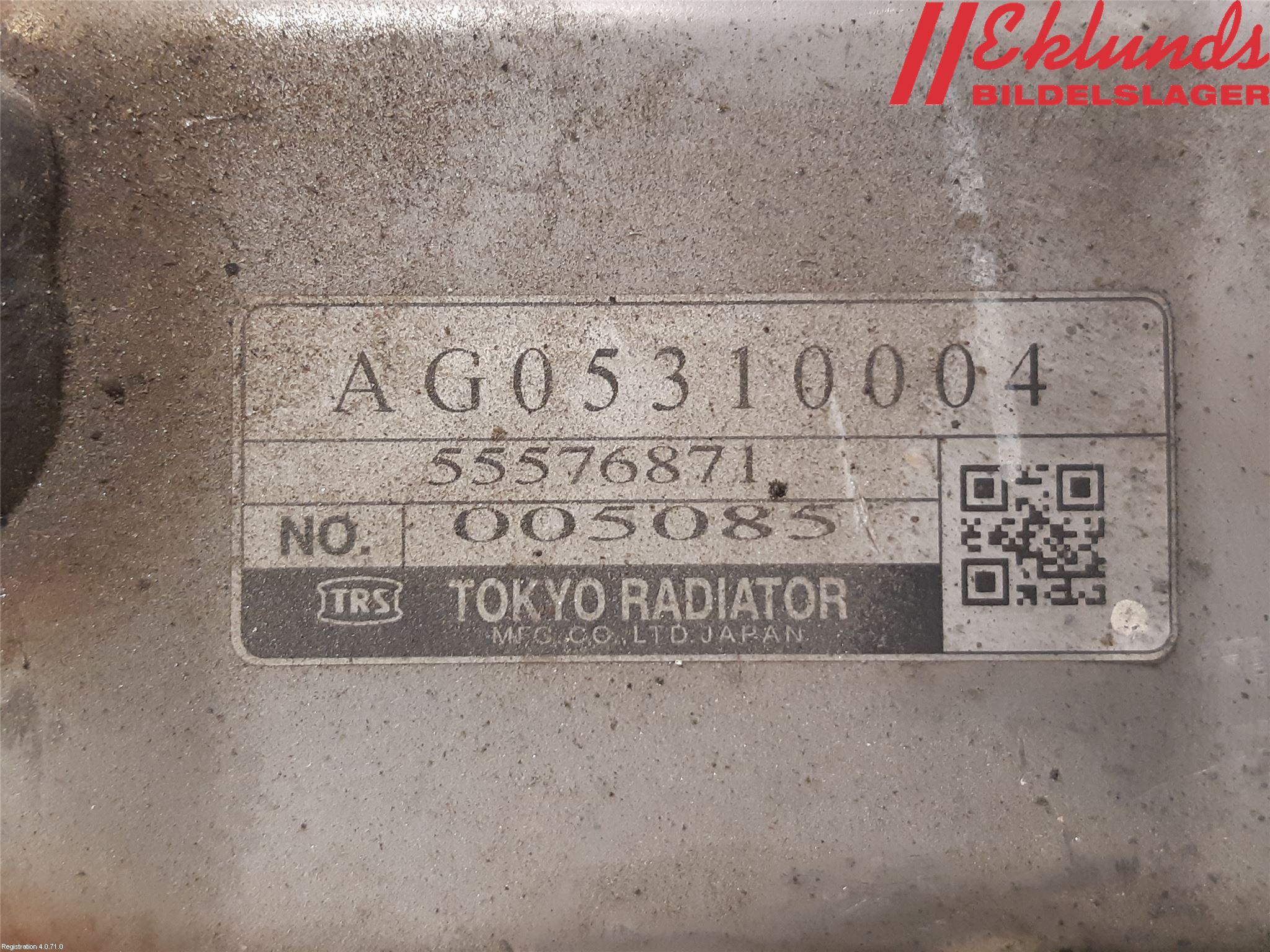 Opel ASTRA J 10-15 Avgaskylare