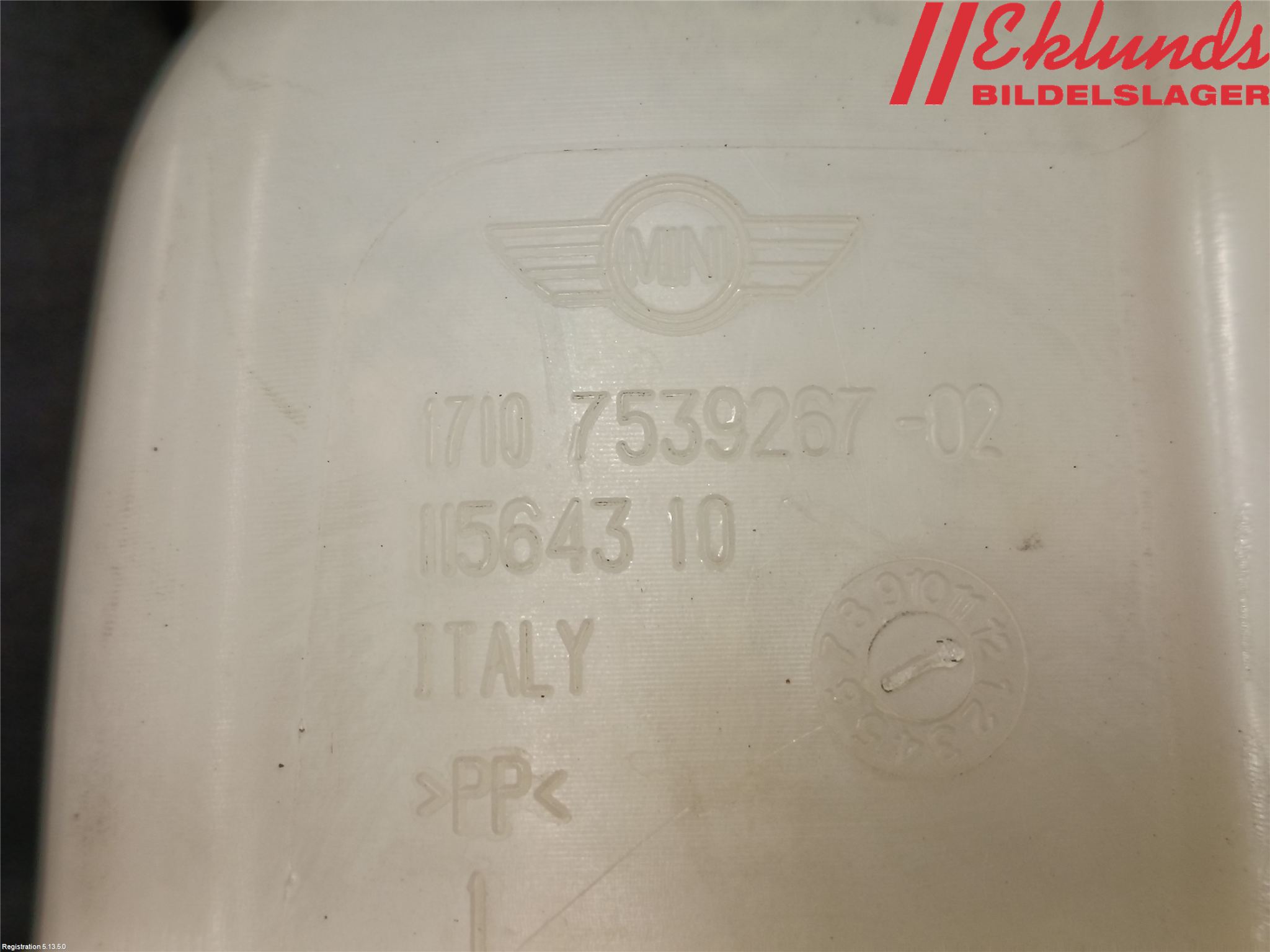 Mini CLUBMAN R55 06-14 Expansionstank