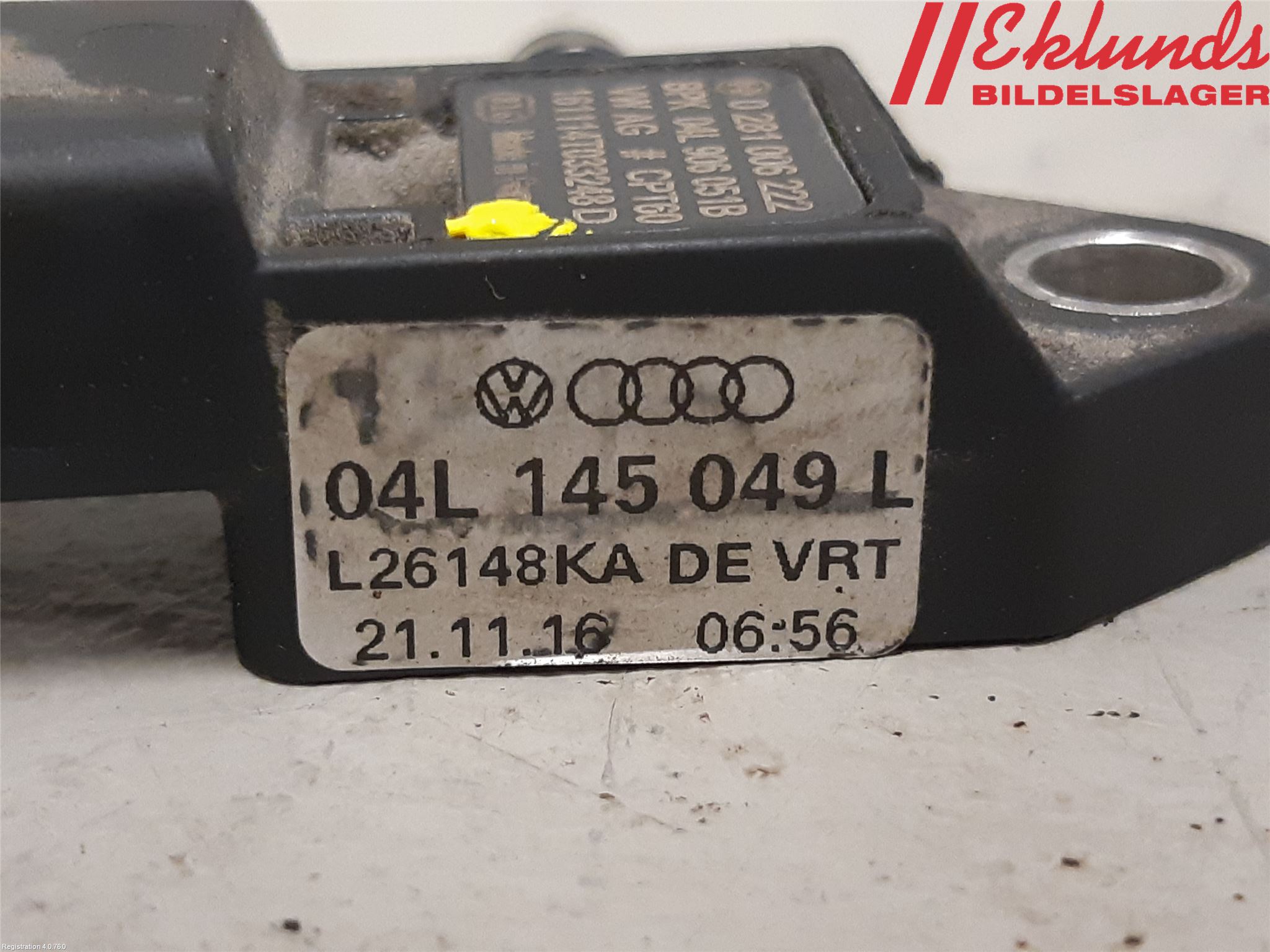 Audi Q2/SQ2 17- Givare Temp-Tryck Avgas