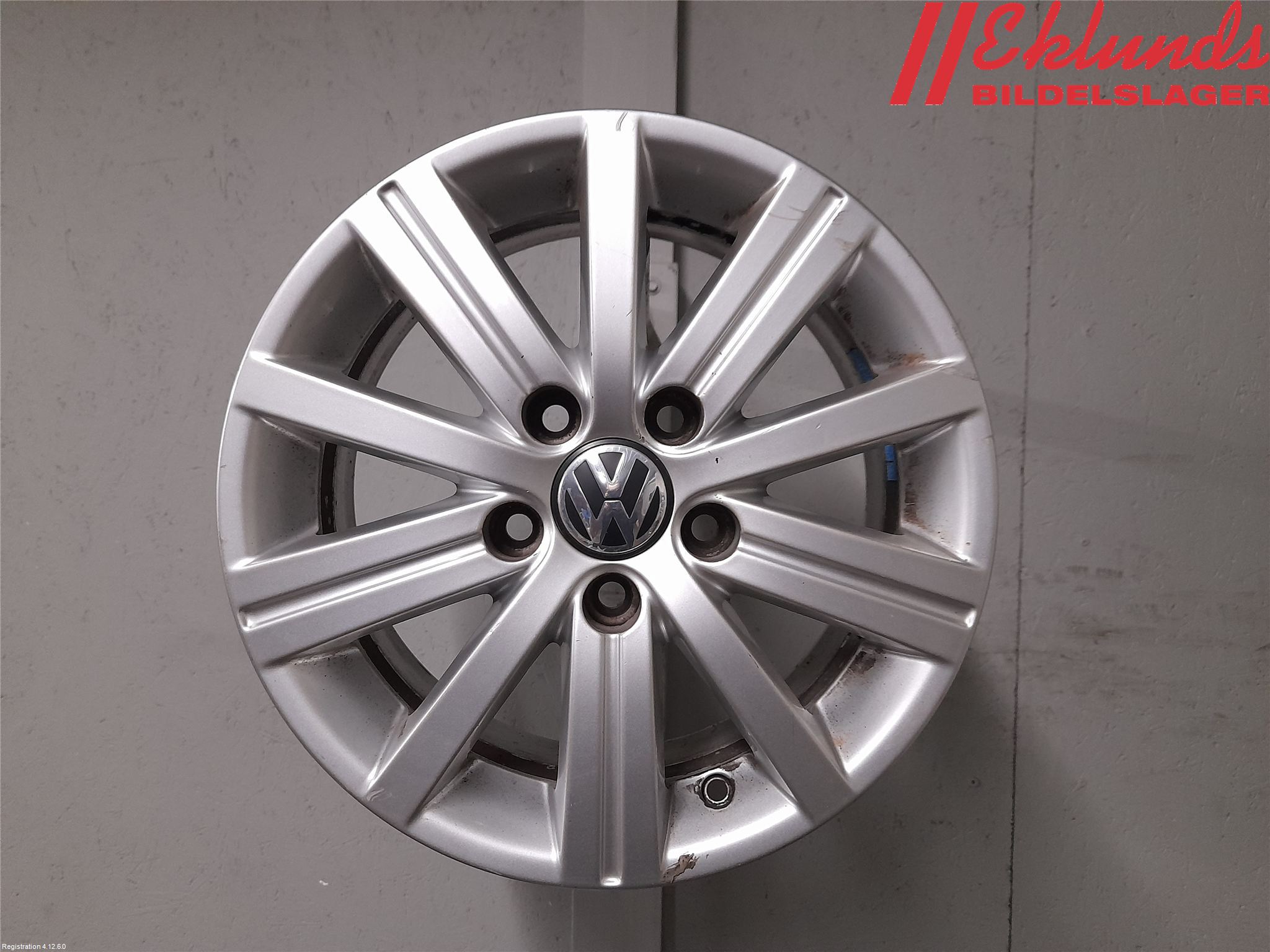 Volkswagen VW GOLF VI 09-13 Fälgsats Aluminium