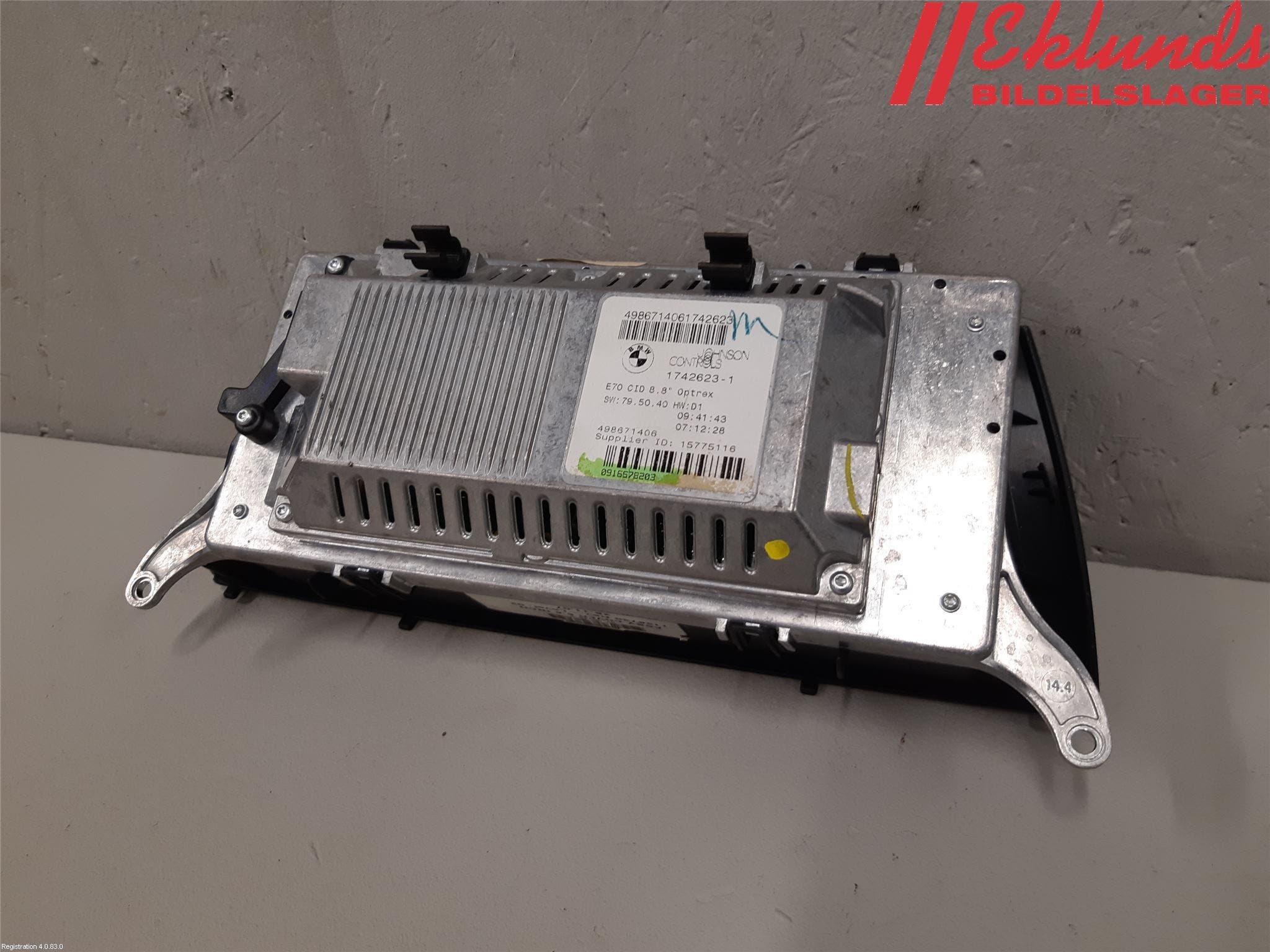 BMW X5 E70 07-13 Bildskärm