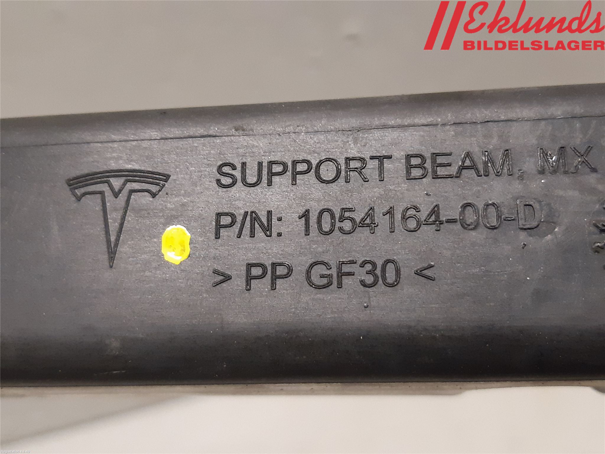 Tesla MODEL X 16- Kylarfäste-Ram-Balk