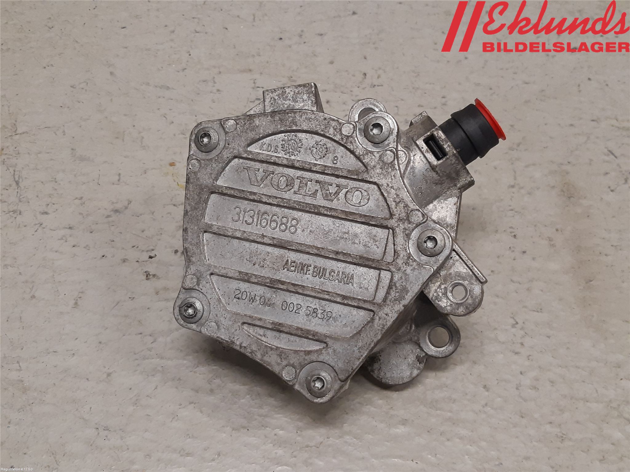 Volvo V60 CROSS COUNTRY 19- Vakuumpump