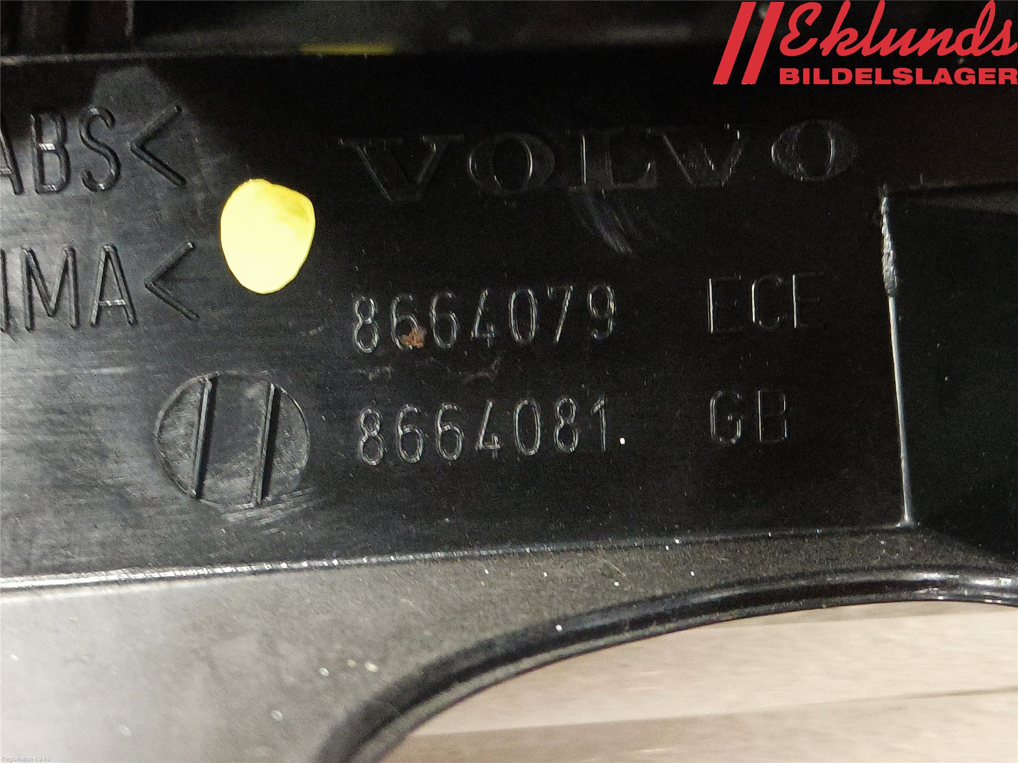 Volvo S60 01-04 Bakljus Vänster