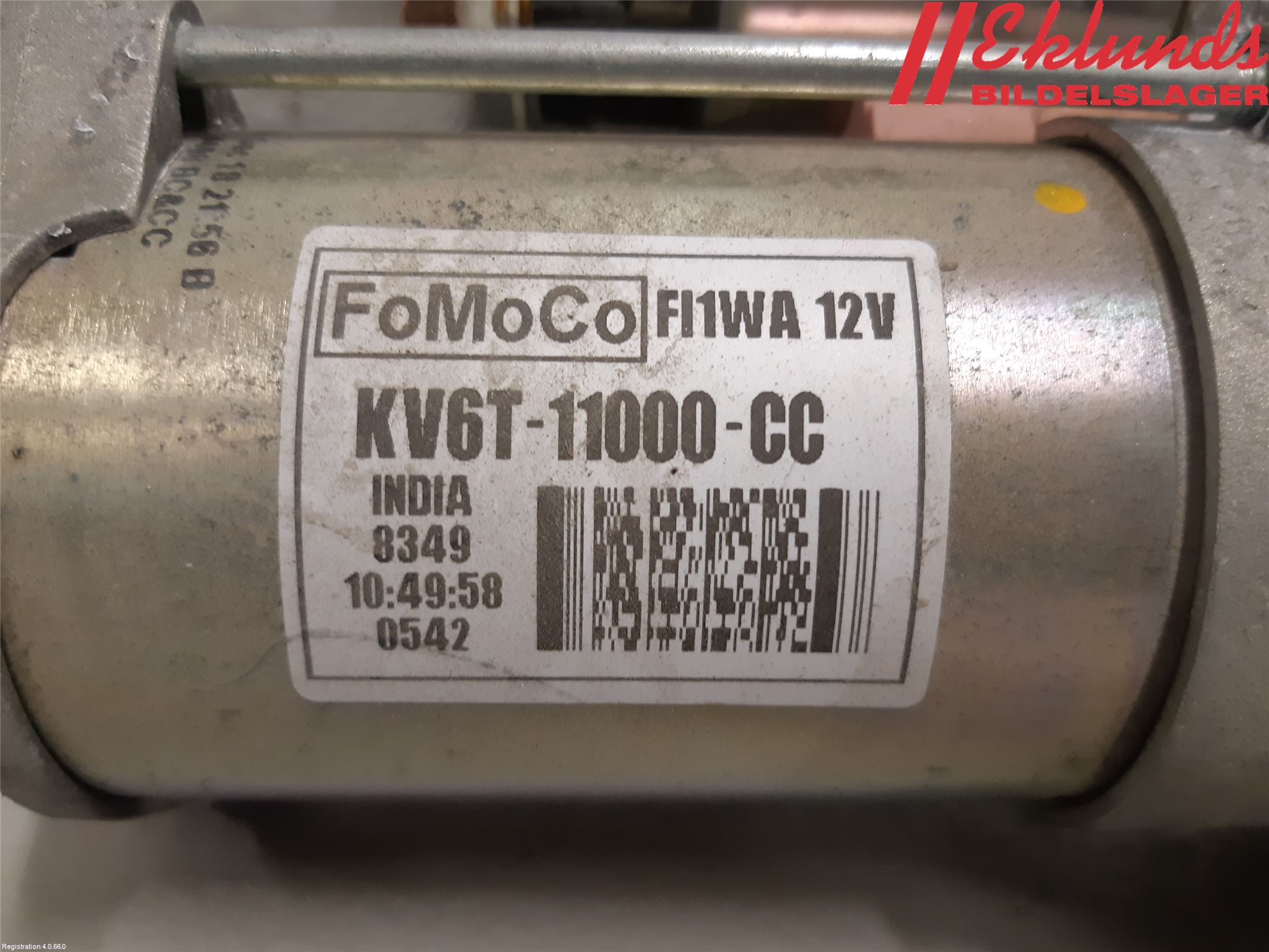 Ford TRANSIT/TOURNEO CONNECT 13-22 Startmotor Diesel