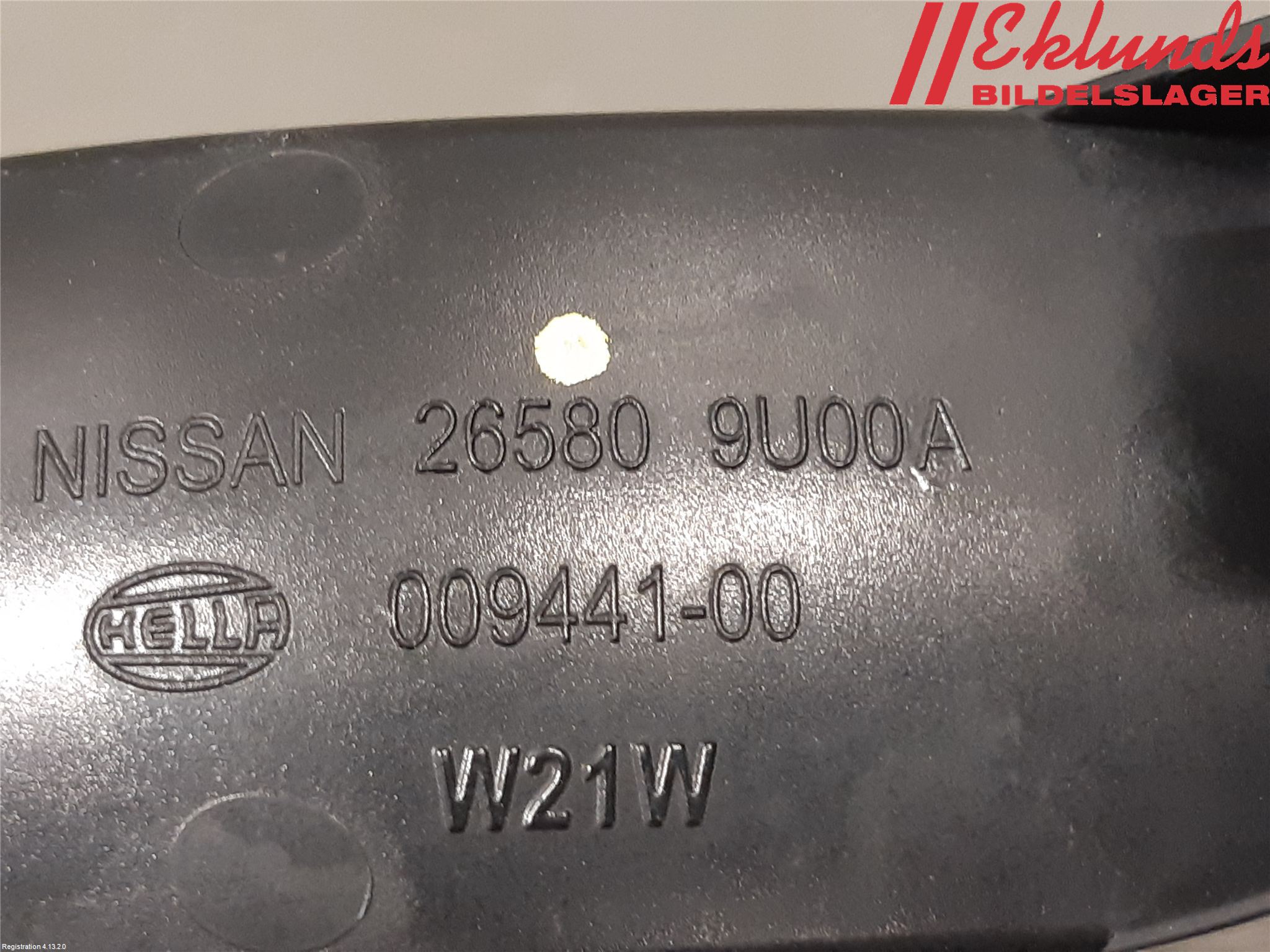 Nissan NOTE E11 06-14 Dimljus/Reflex Bak