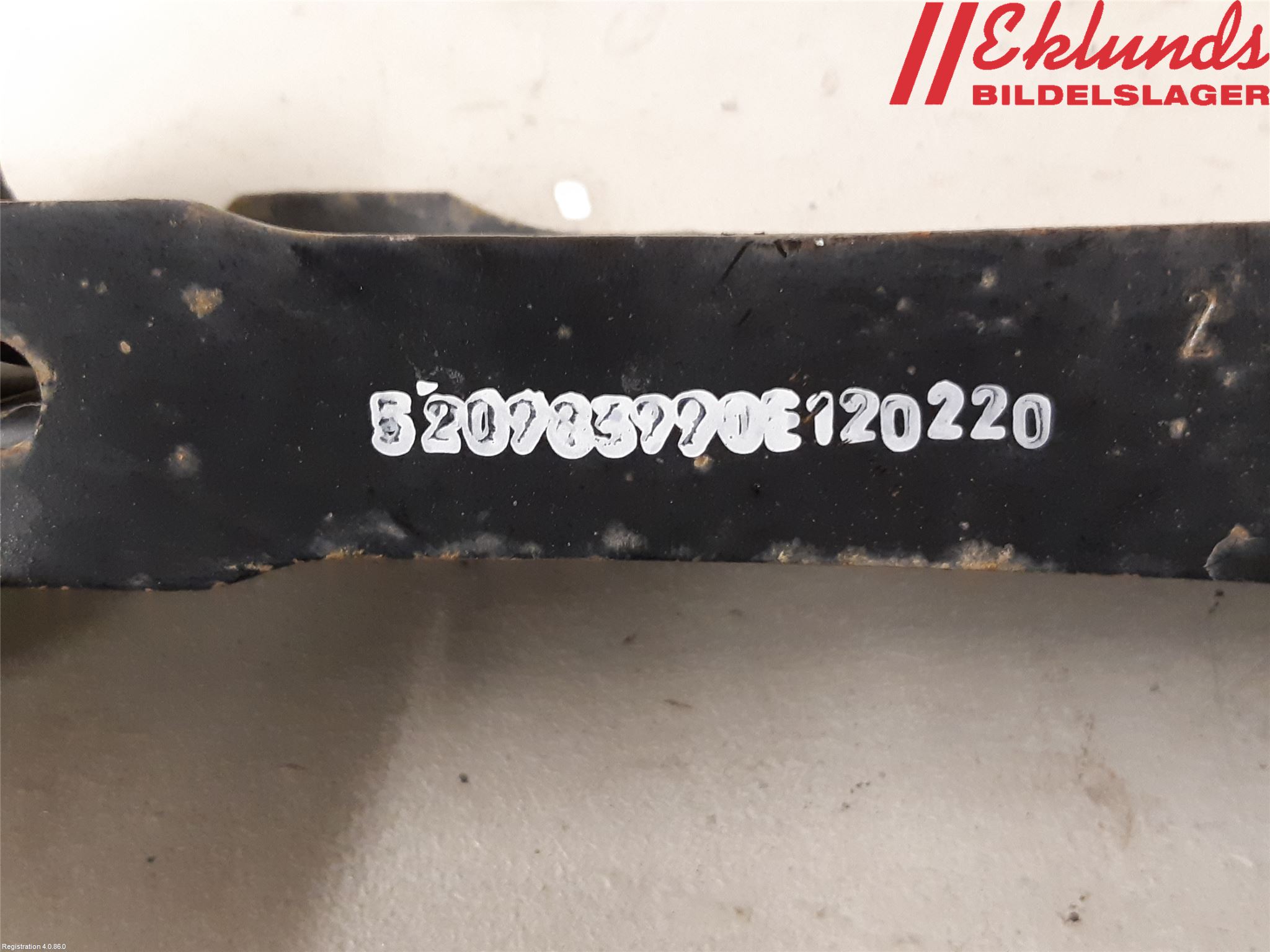 Fiat DOBLO CARGO Bärarm Bak Höger