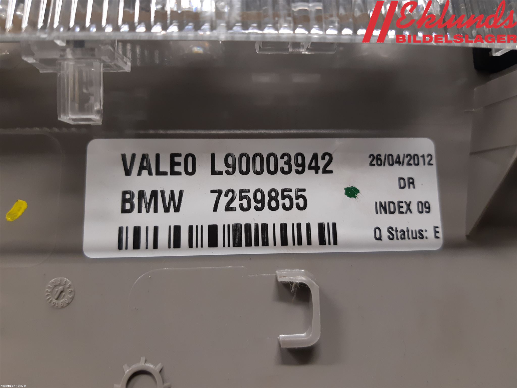 BMW 3 F30/F31/F80 12-19 Bromsljus Bakruta