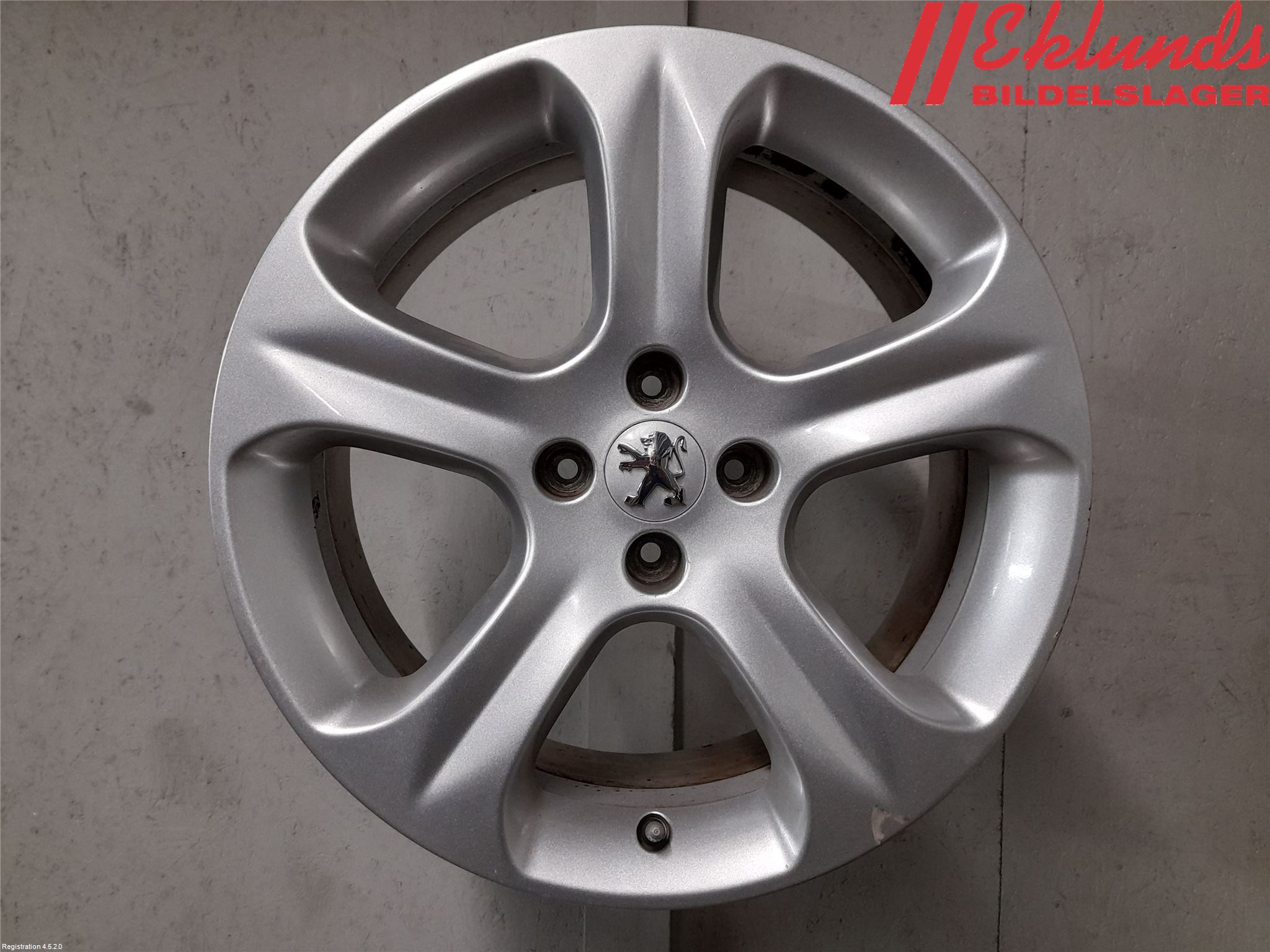 Peugeot 3008 09-16 Fälgsats Aluminium