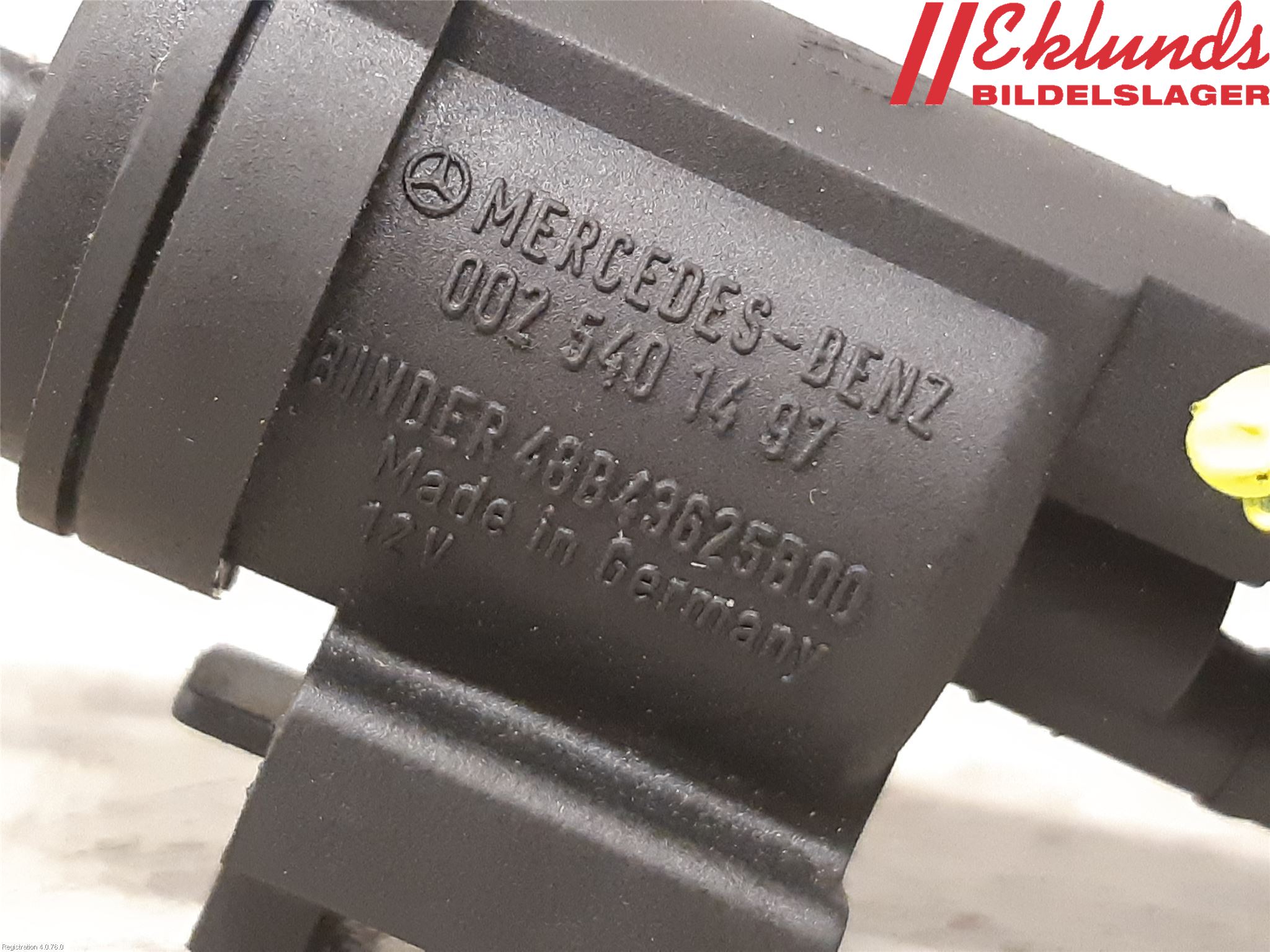 Mercedes-Benz MB C (203) 00-07 Vakuumventil