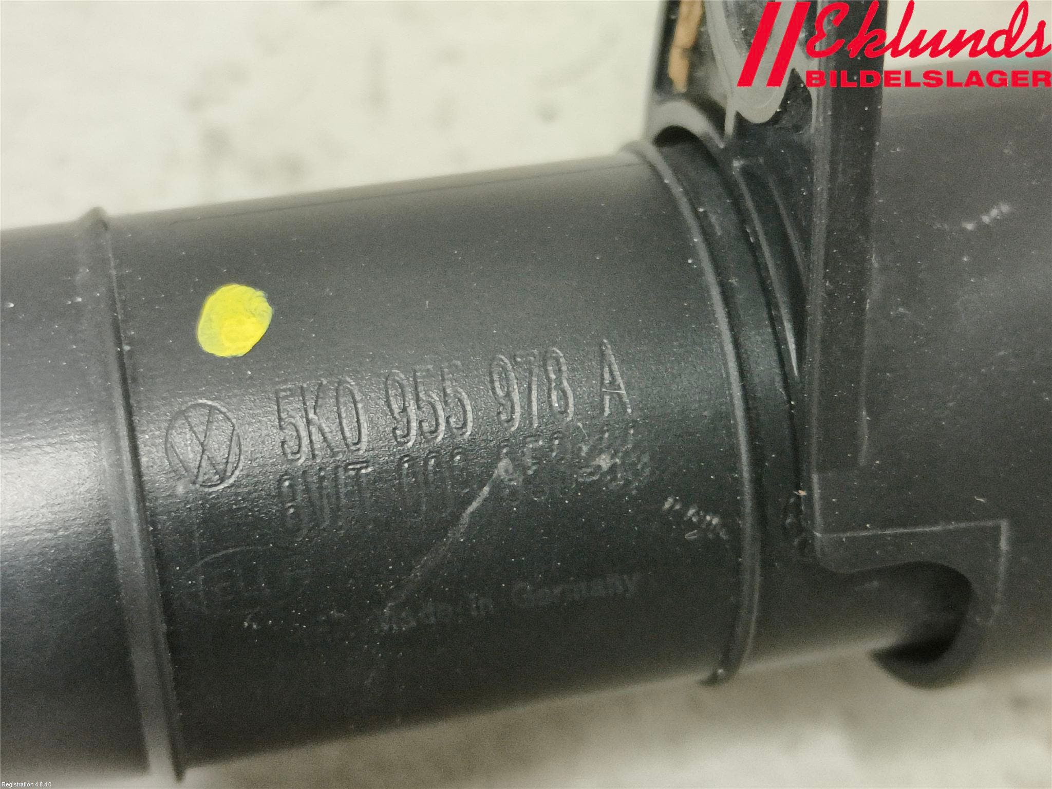 Volkswagen VW GOLF VI 09-13 Spolarmunstycke Strålkastare