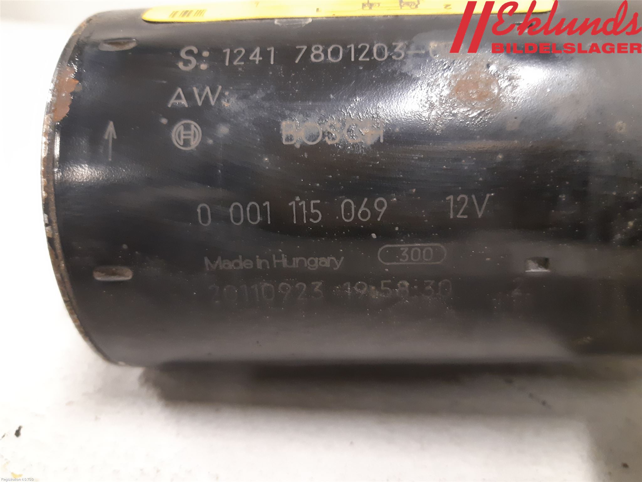 BMW 3 E90/91 SED/TOU 05-12 Startmotor Diesel