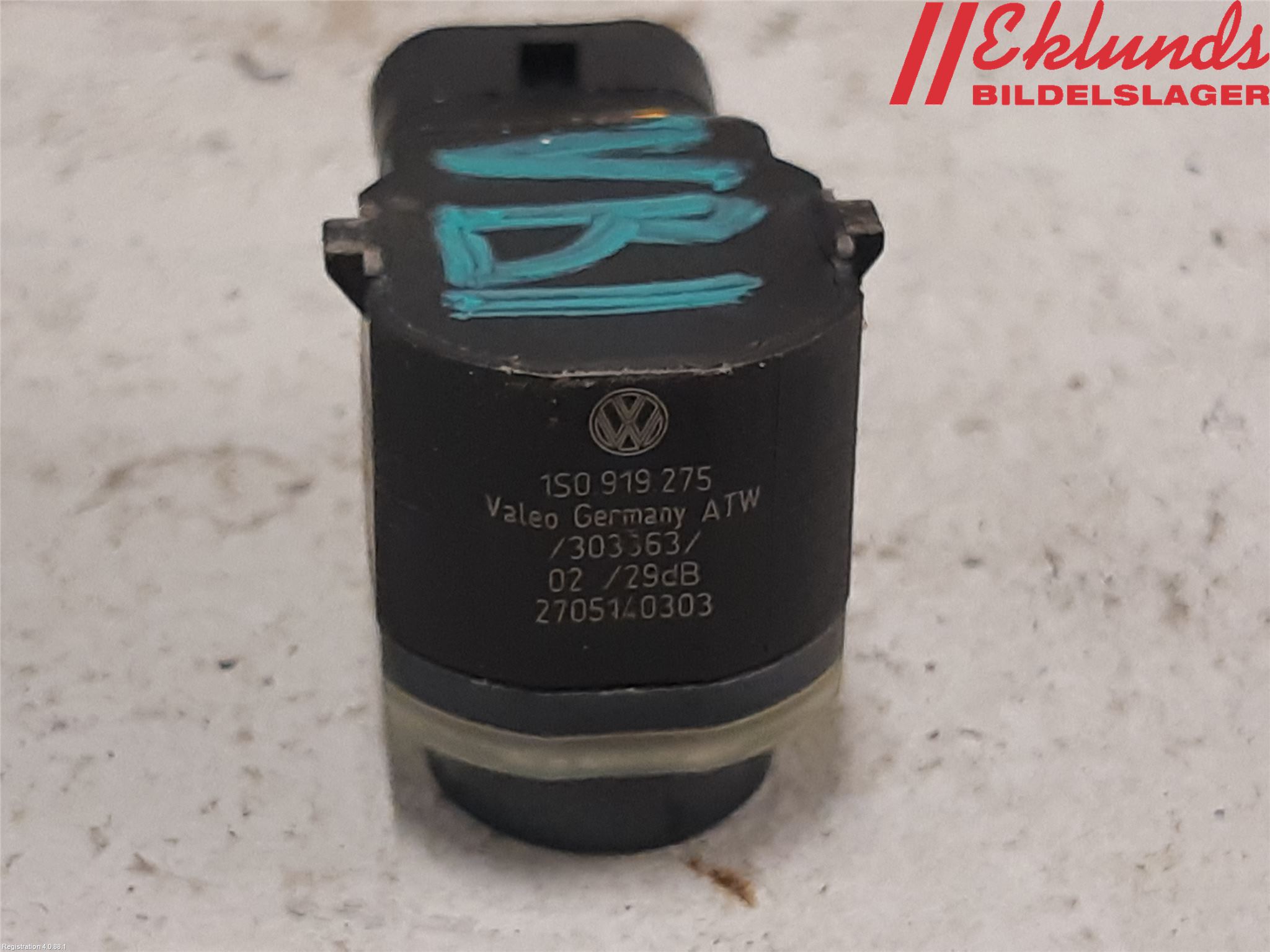 Skoda FABIA 07-14 Parkeringshjälp Backsensor
