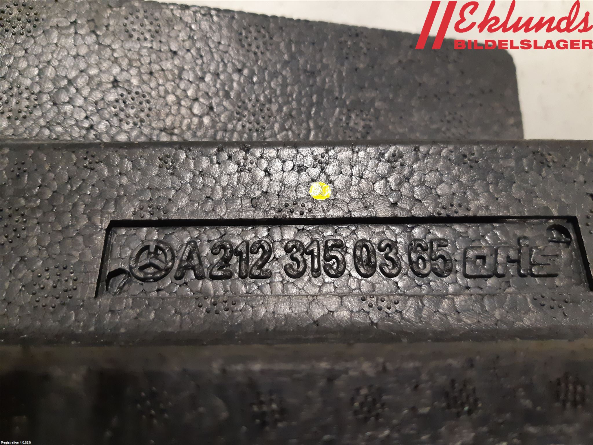 Mercedes-Benz MB E-KLASS (W212) 09-16 Stötfångare Deformelement Bak