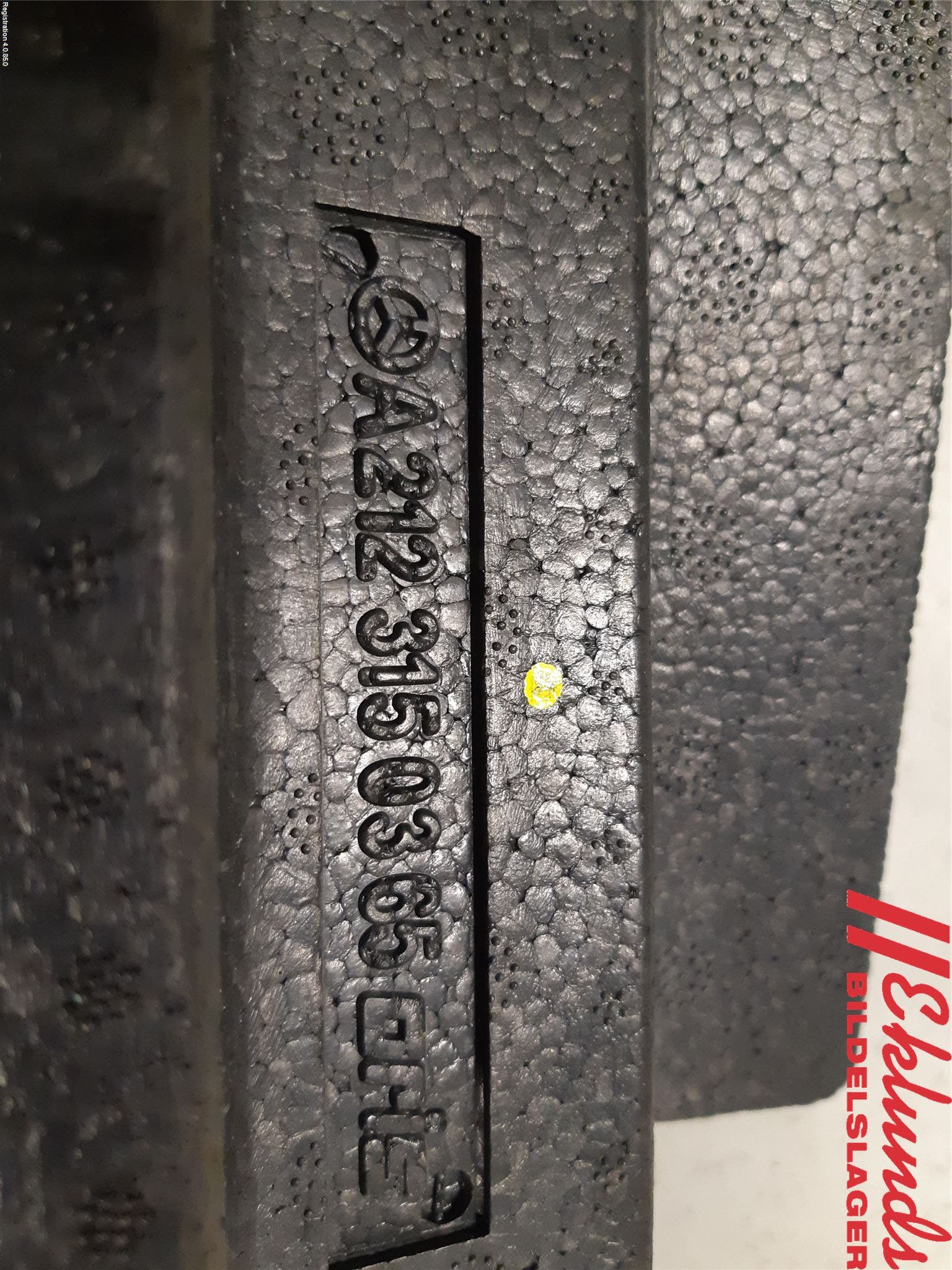 Mercedes-Benz MB E-KLASS (W212) 09-16 Stötfångare Deformelement Bak