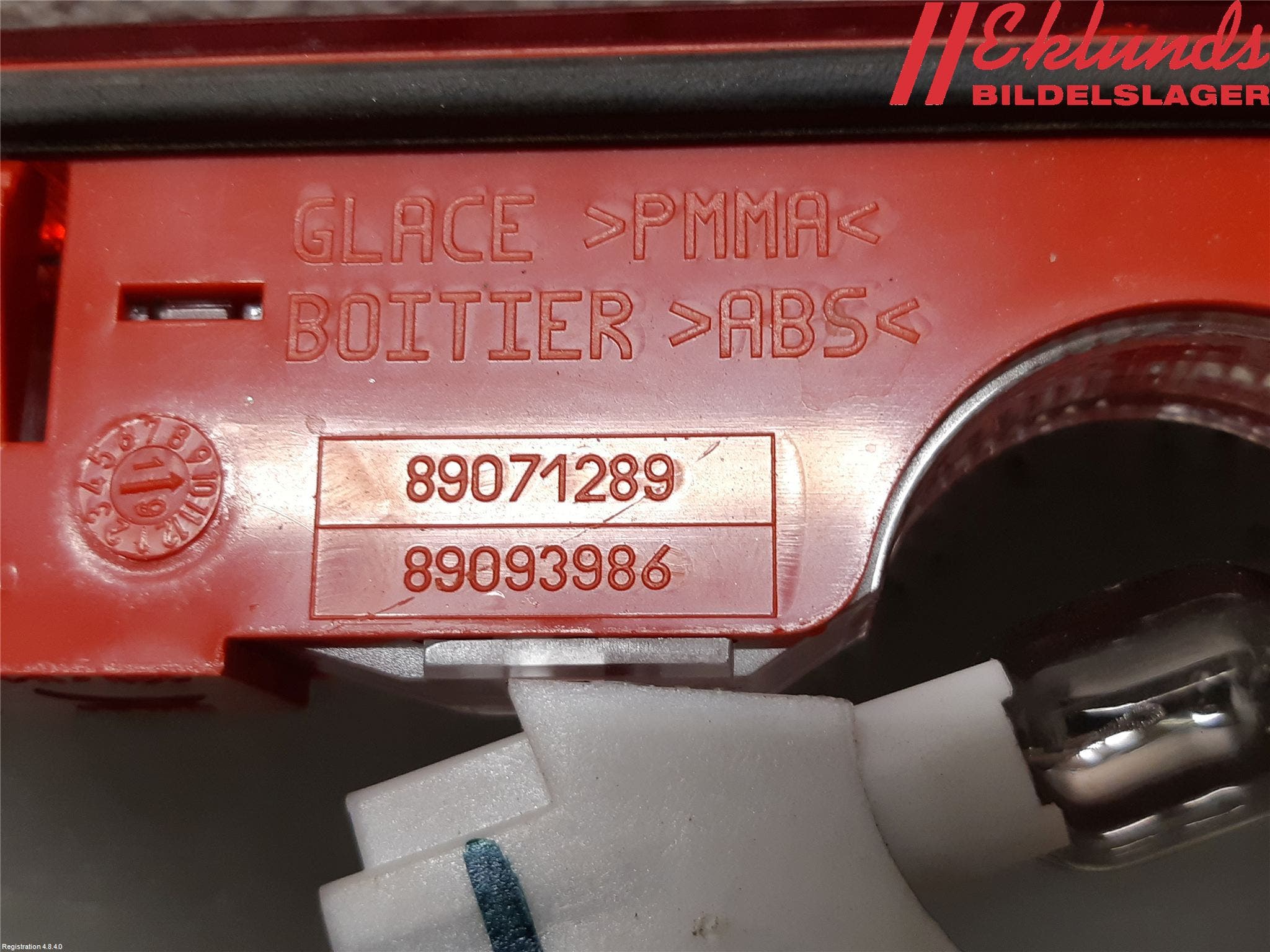 Peugeot PARTNER/E-PARTNER 19- Bromsljus Bakruta