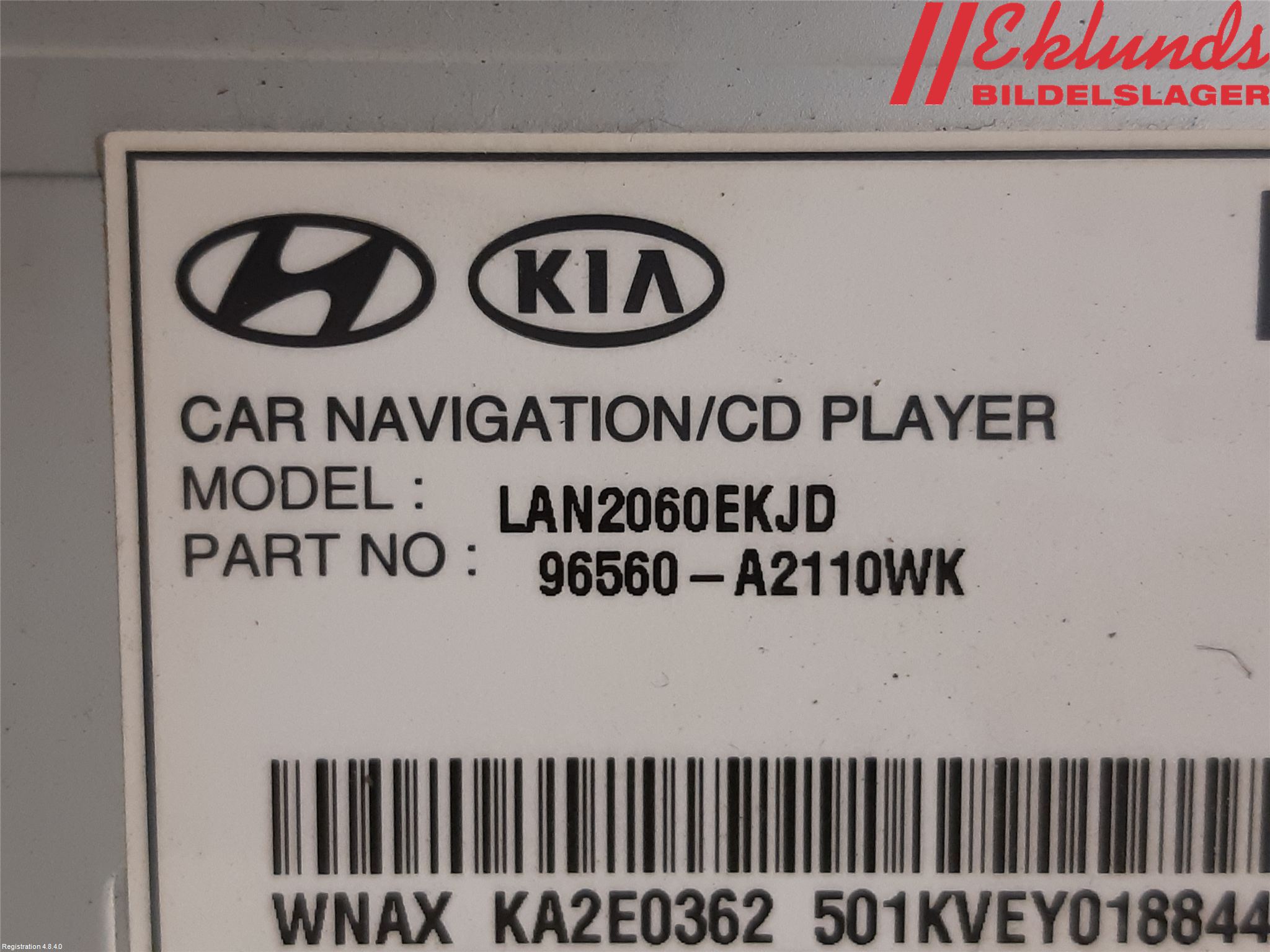 Kia CEED 12-18 Cd Radio - Multimediapanel