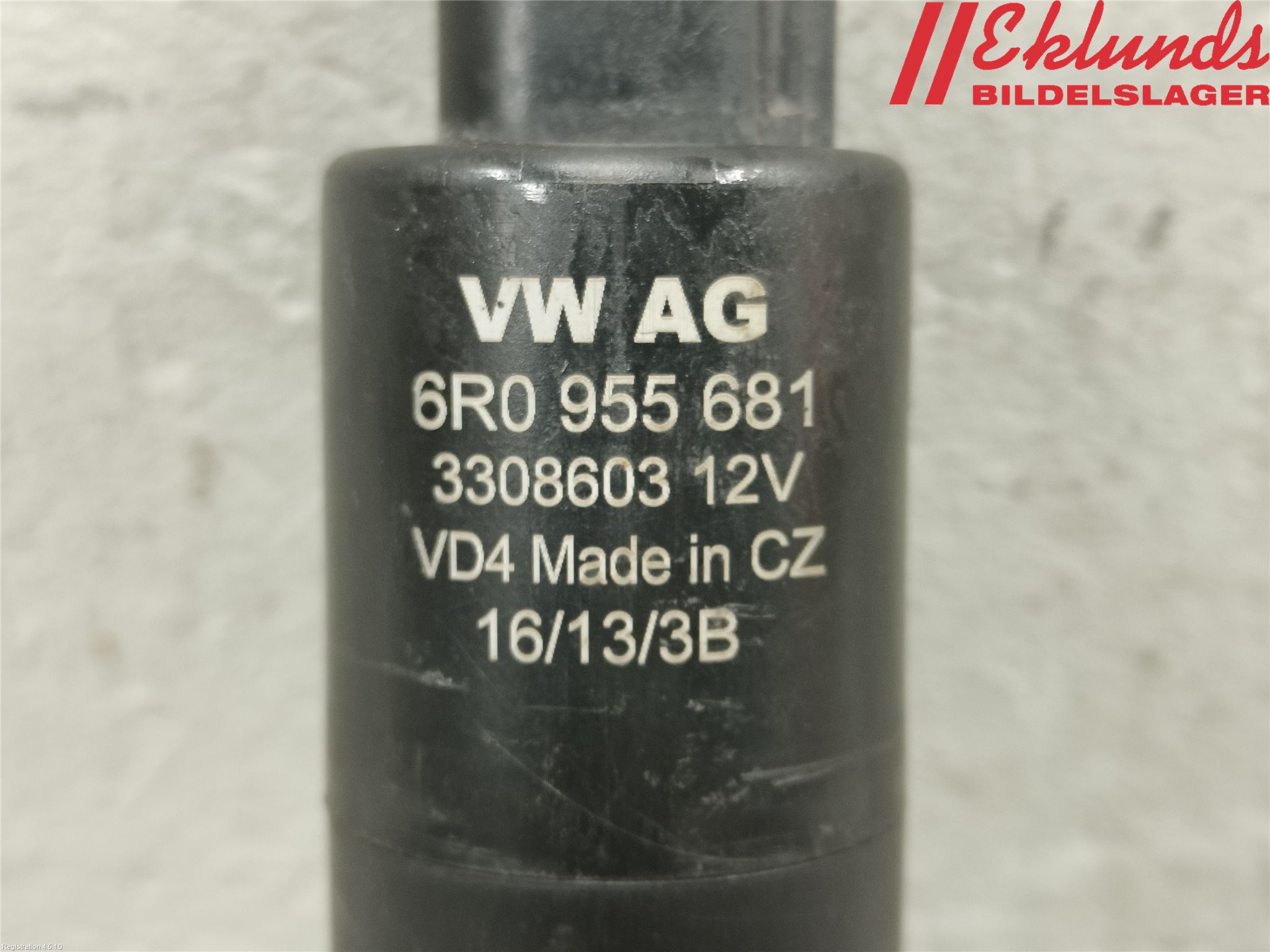 Volkswagen VW PASSAT 11-14 Spolarpump Högtryck