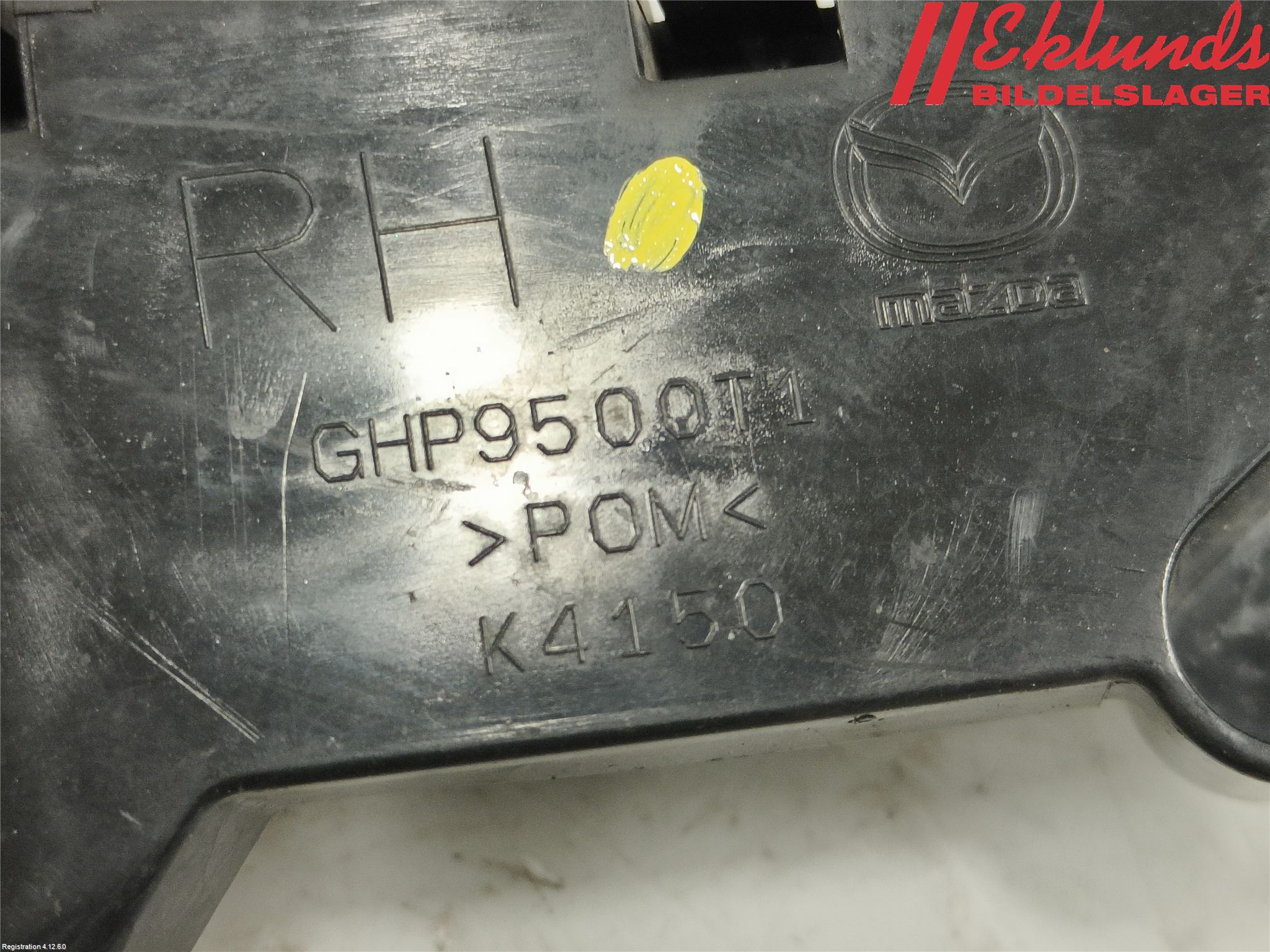 Mazda 6 13- Stötfångarfäste Fram Hö