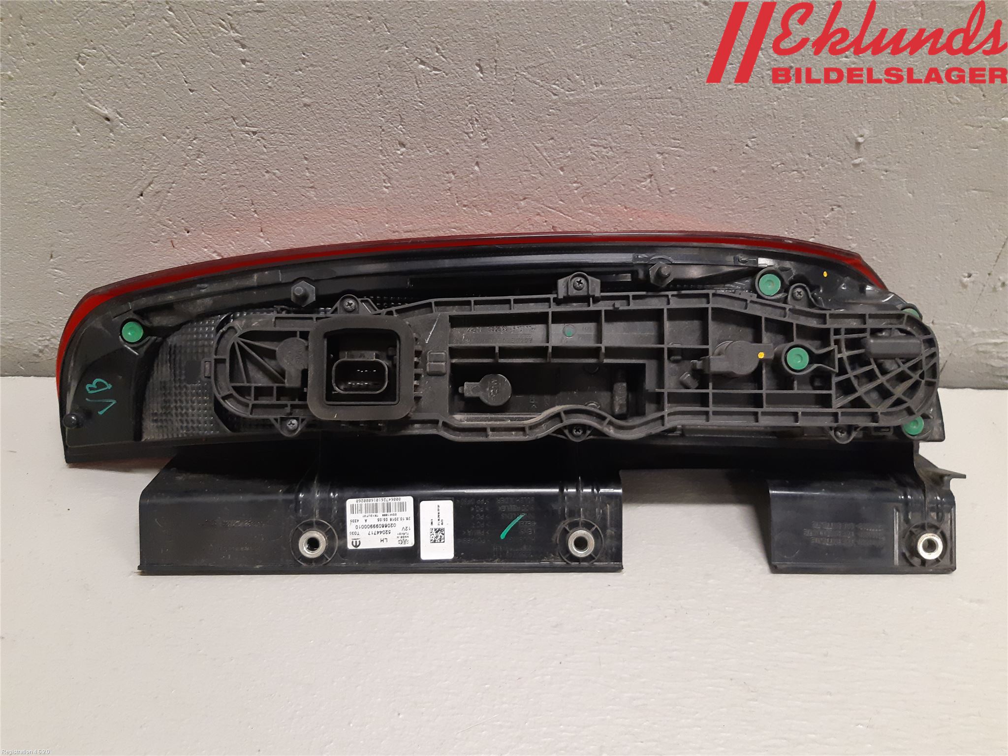 Fiat DOBLO CARGO Bakljus Vänster