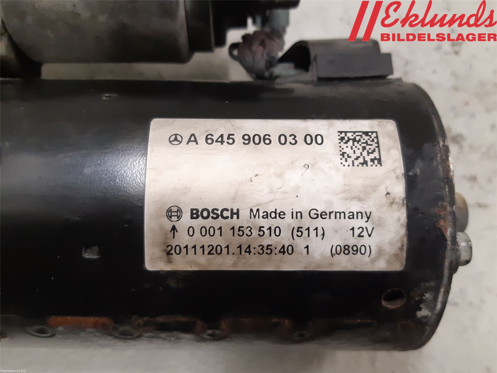 Mercedes-Benz MB B-KLASS (W246/W242) 12-19 Startmotor Diesel