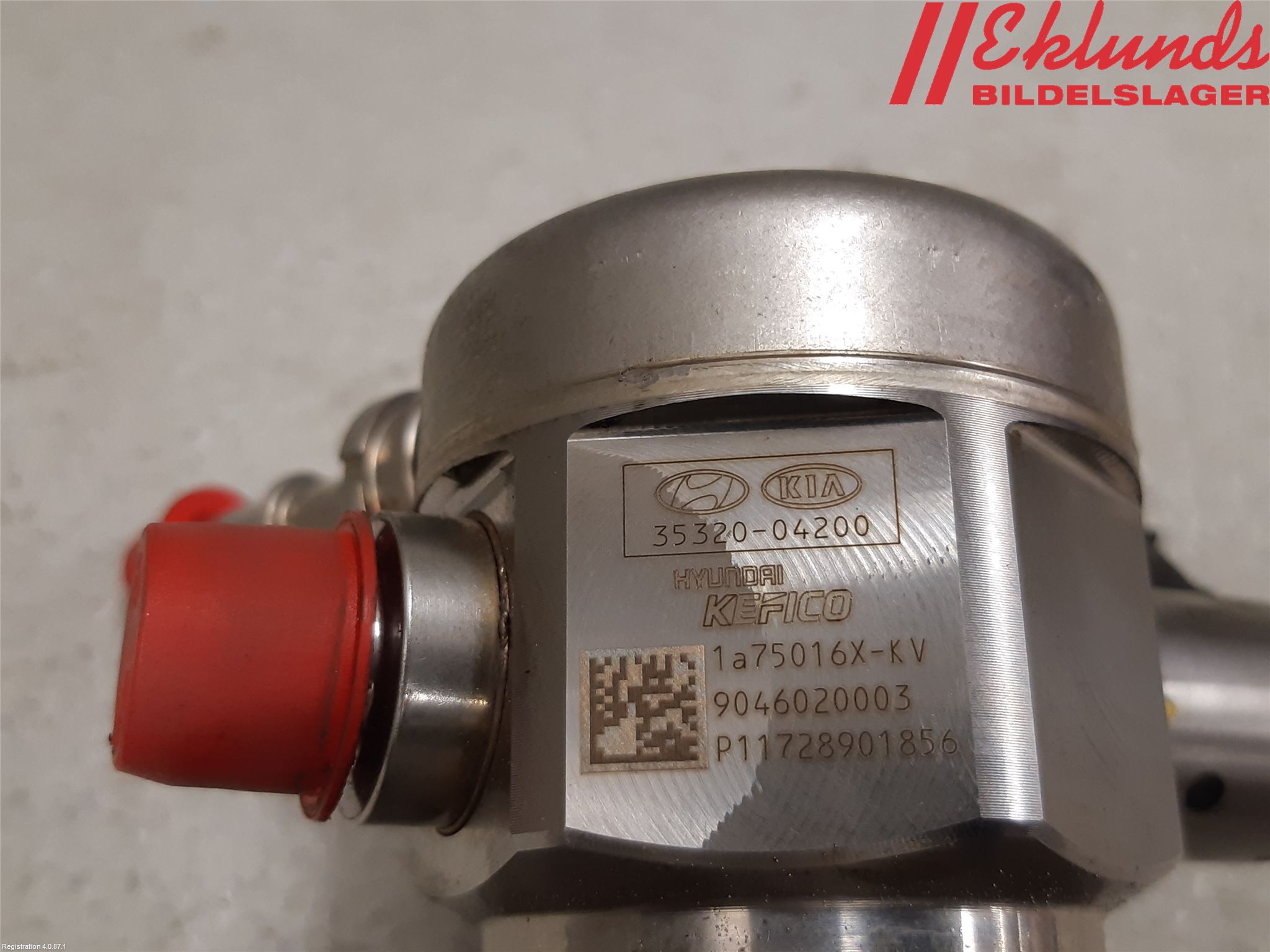 Kia STONIC 18->> Bränslepump Mek