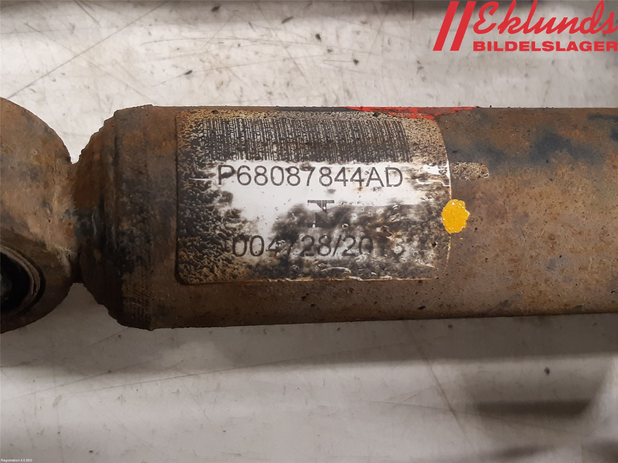 Fiat FREEMONT Fjäderben Bak Vänster