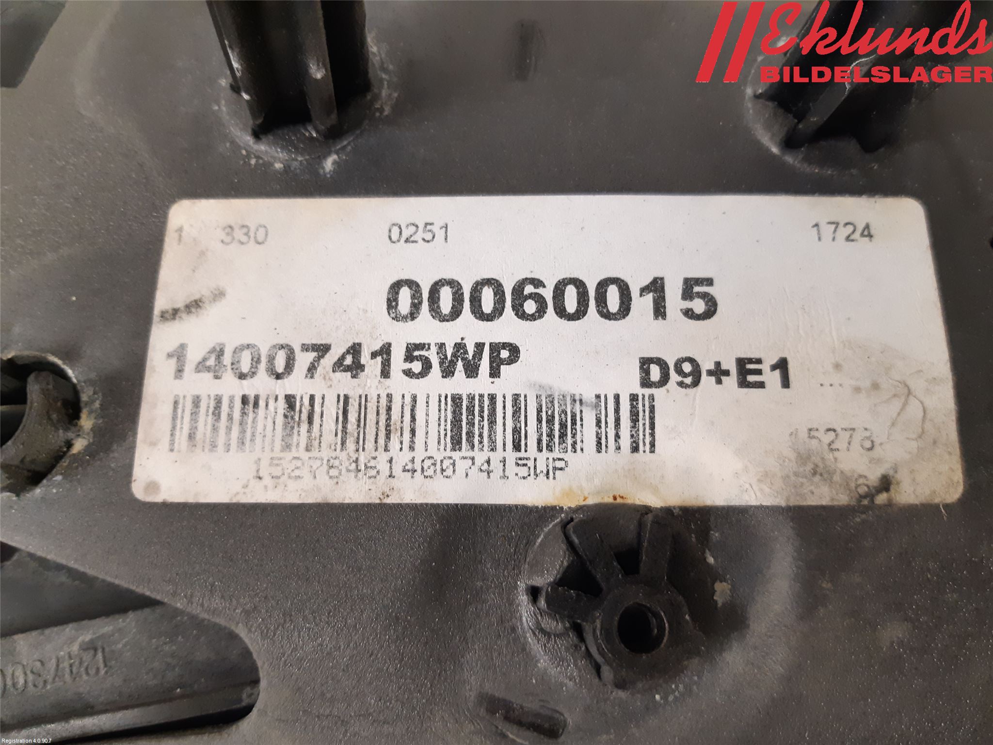 Peugeot EXPERT 15-16 Spegel Yttre El Vä