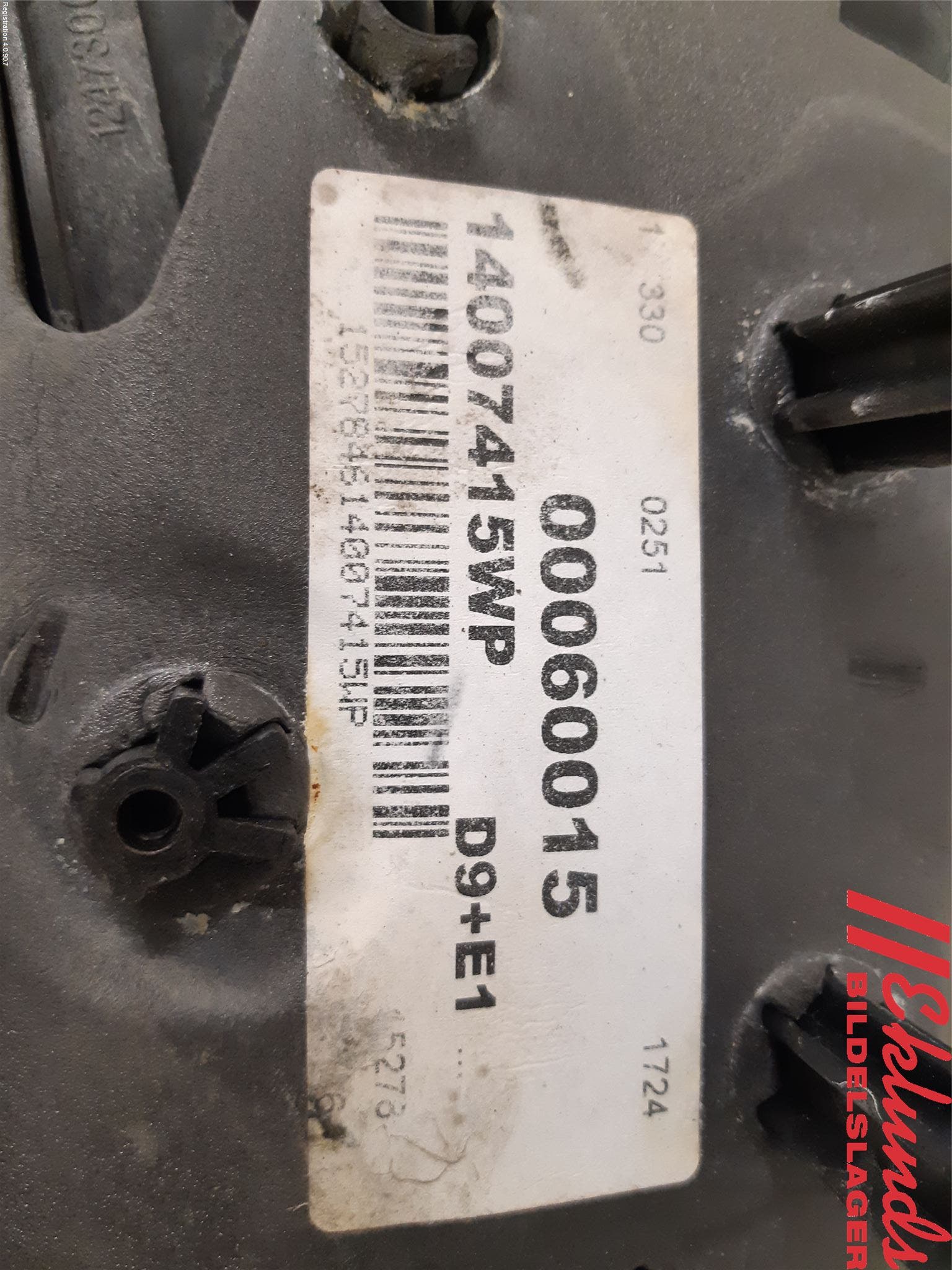 Peugeot EXPERT 15-16 Spegel Yttre El Vä