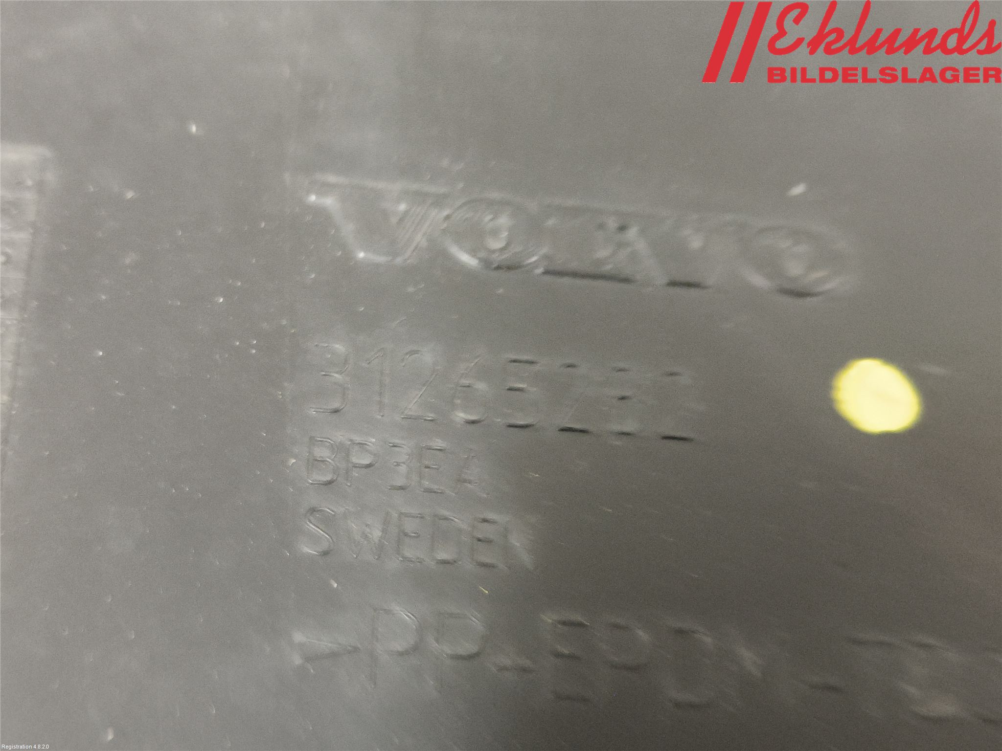Volvo V60 14-18 Stötfångarfäste Bak Hö