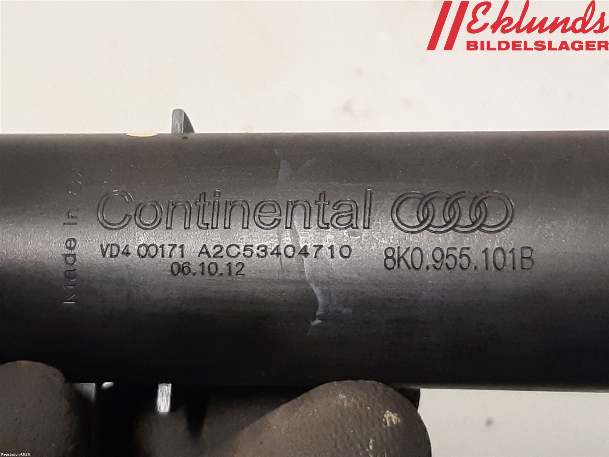 Audi A4/S4 08-11 Spolarmunstycke Strålkastare